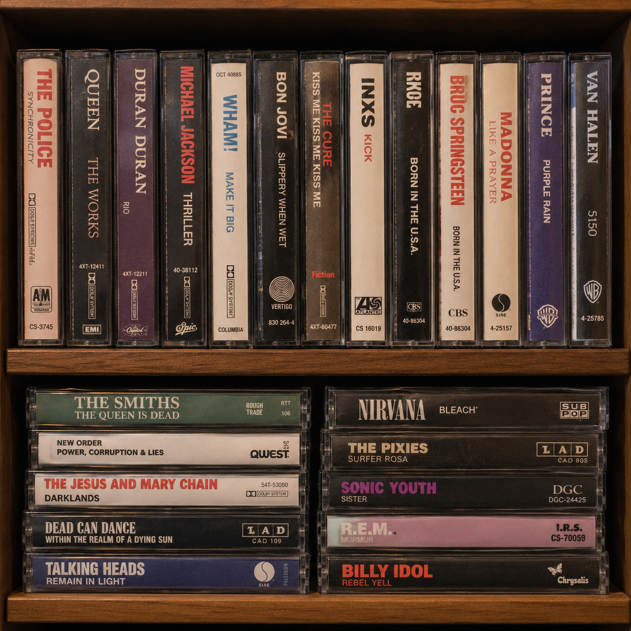 Shop for cassettes from the 60s 70s 80s and 1990s