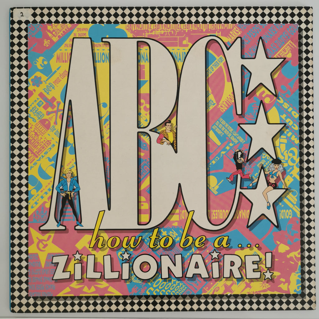 ABC How To Be A Zillionaire Vinyl LP VG+/VG+ 1985