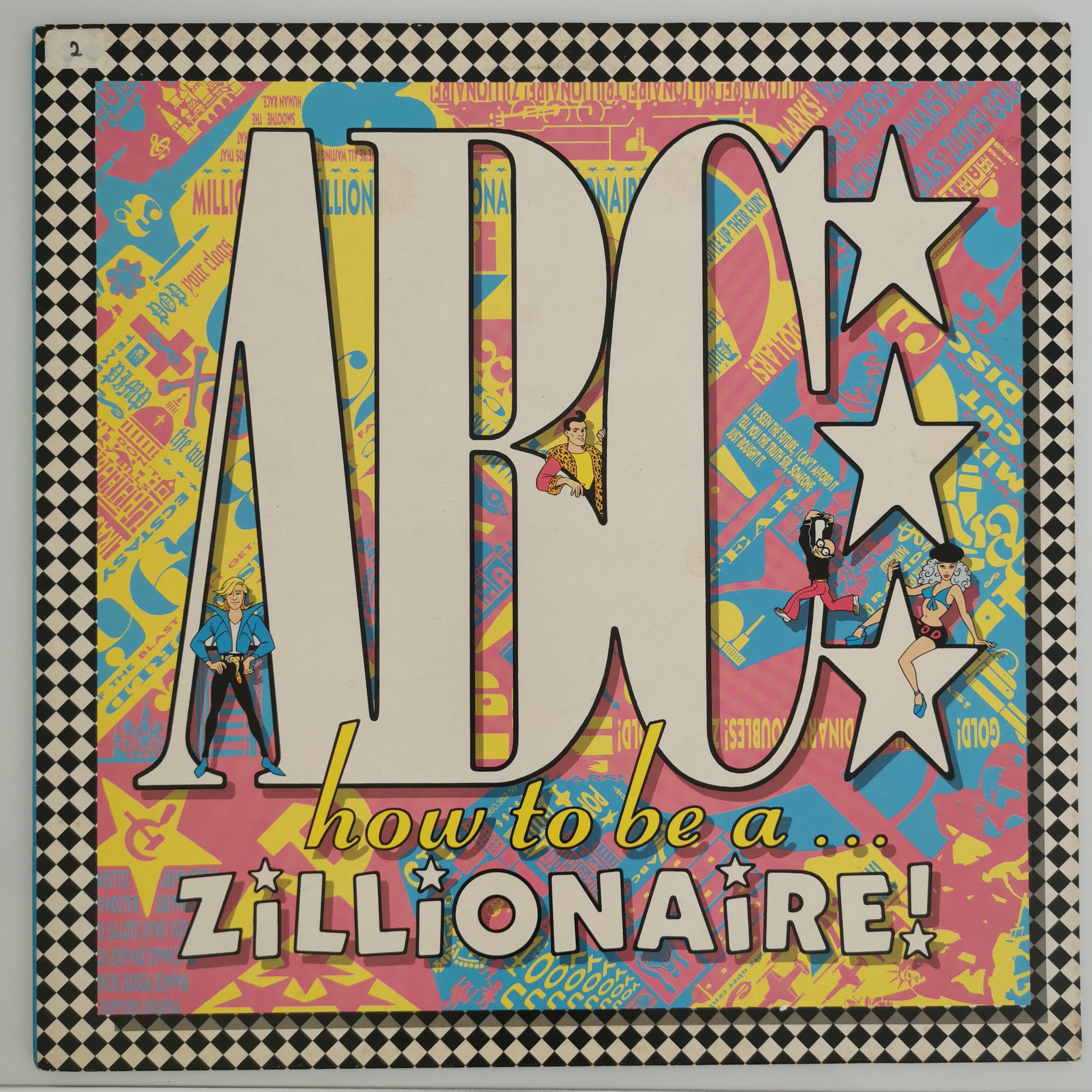 ABC How To Be A Zillionaire Vinyl LP VG+/VG+ 1985