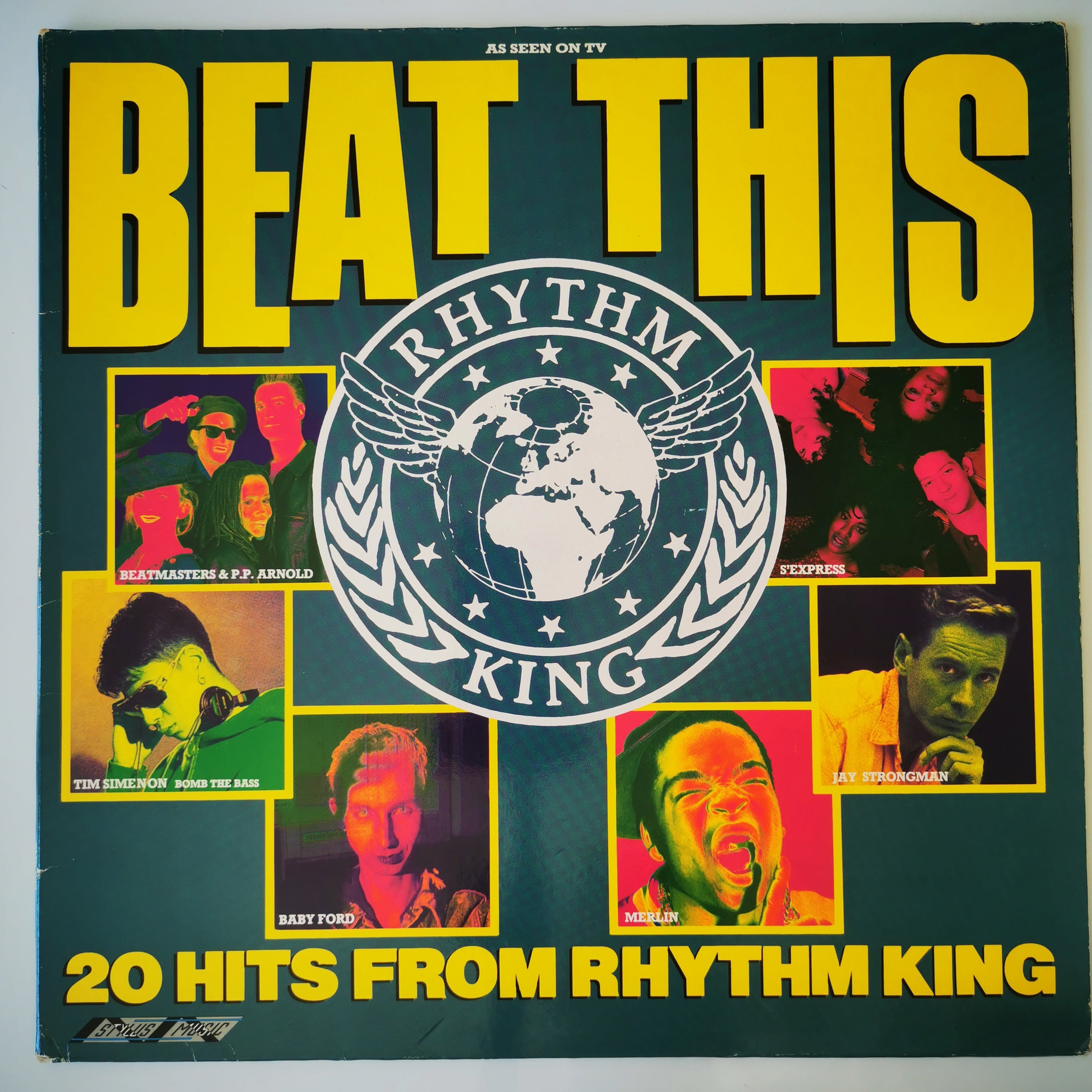 Beat This - 20 Hits From Rhythm King Vinyl LP 1989