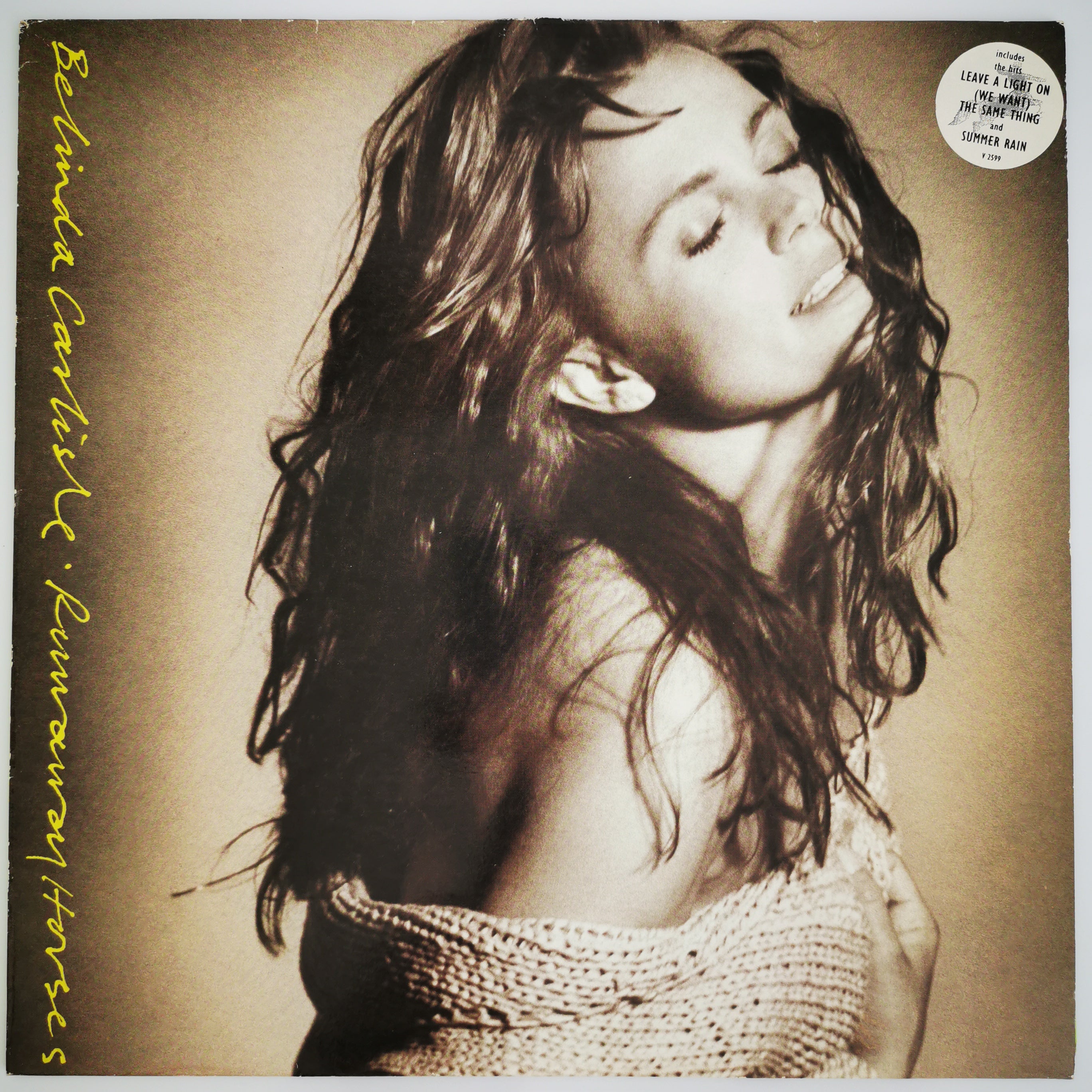 Belinda Carlisle – Runaway Horses Vinyl LP VG/VG
