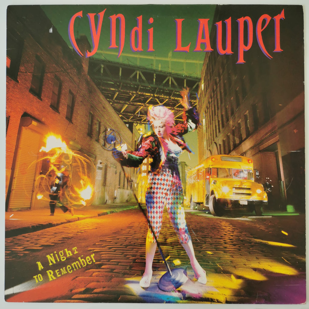 Cyndi Lauper – A Night To Remember Vinyl LP 1989