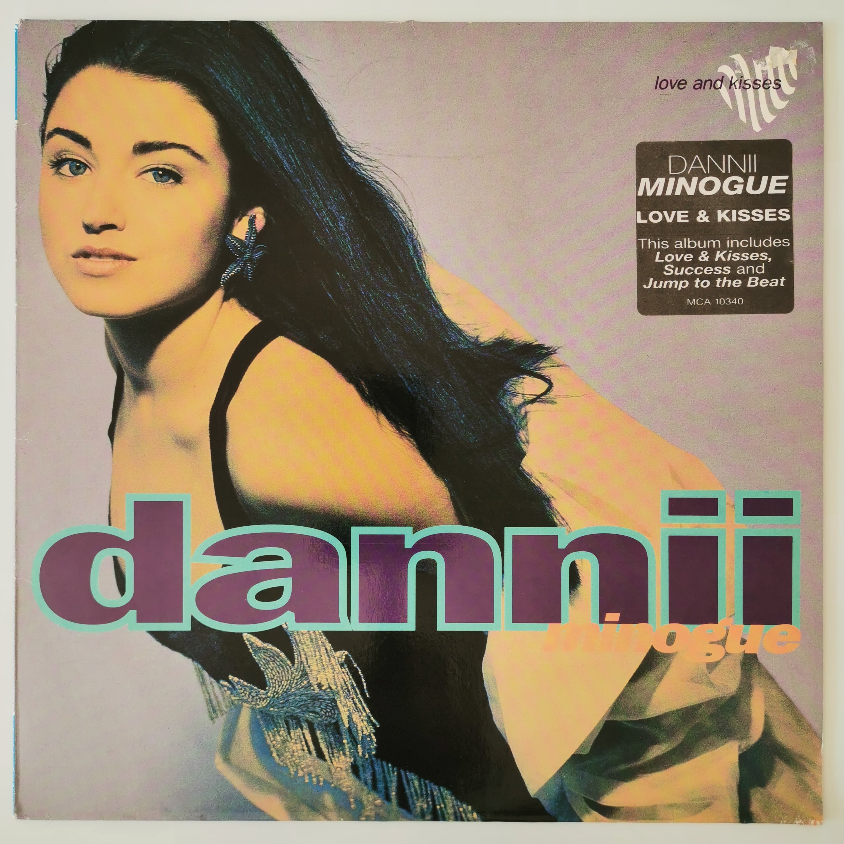 Dannii Minogue Love & Kisses Vinyl LP 1991
