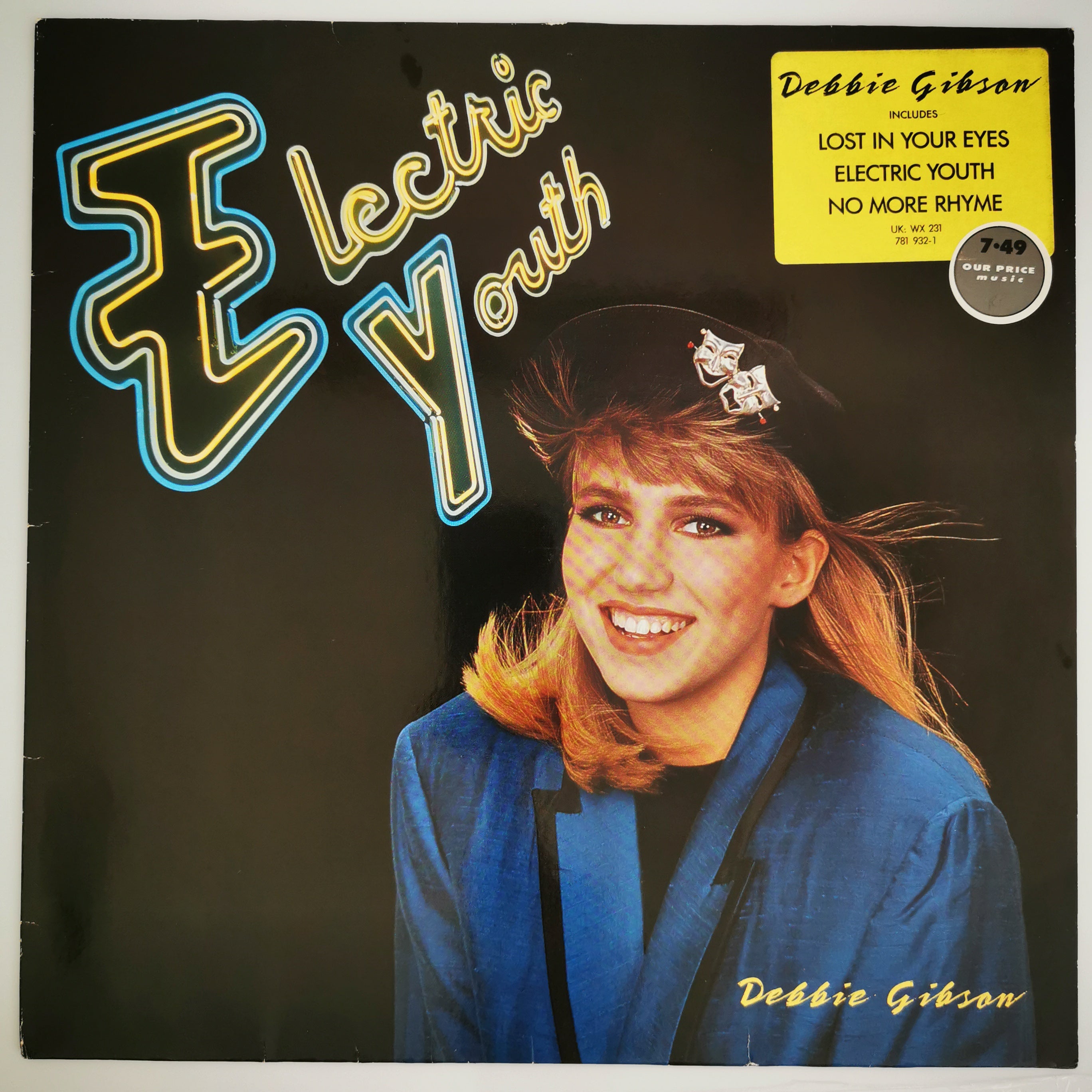 Debbie Gibson Electric Youth Vinyl LP VG/VG 1989