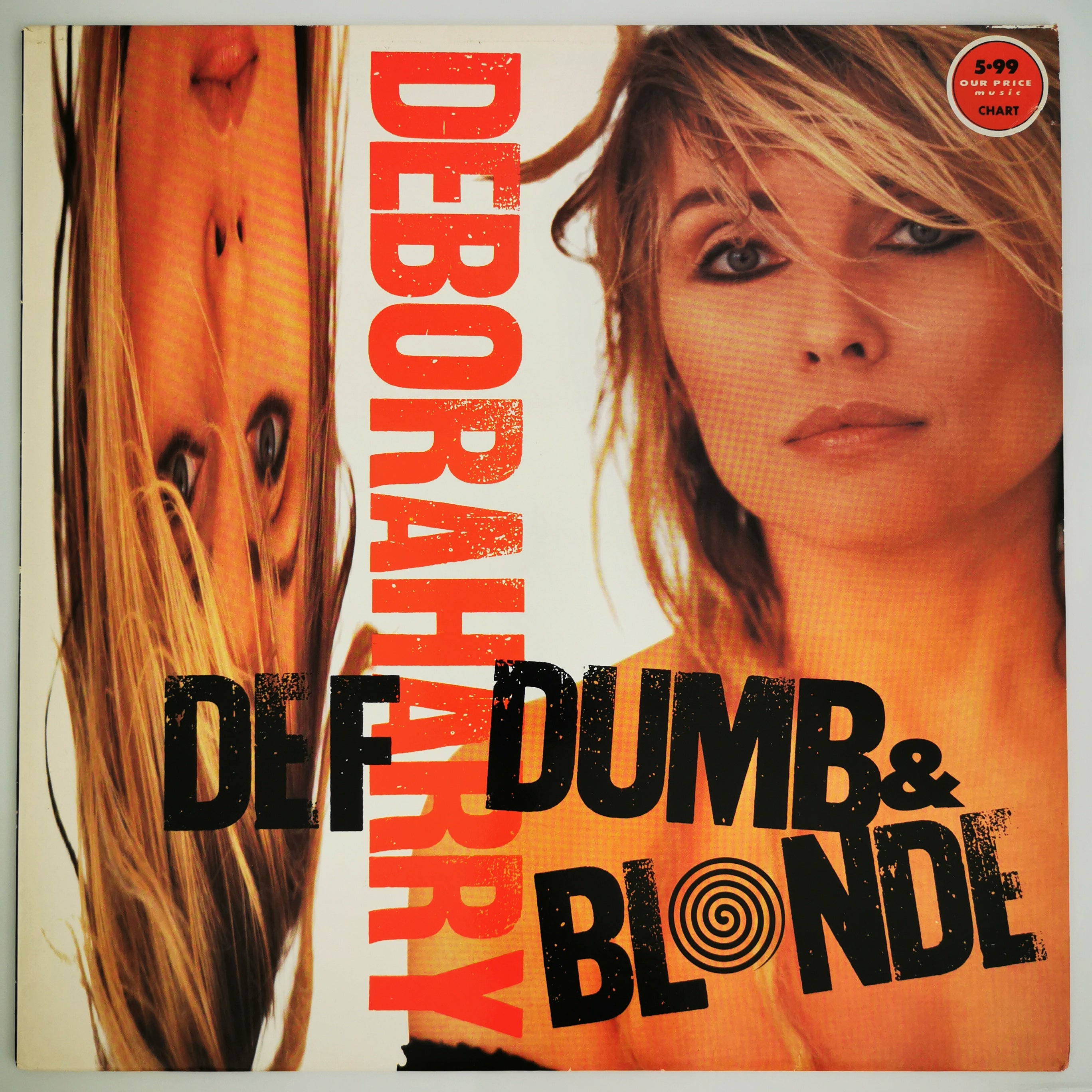 Debbie Harry Def Dumb & Blonde Vinyl LP VG+/VG+ 1989
