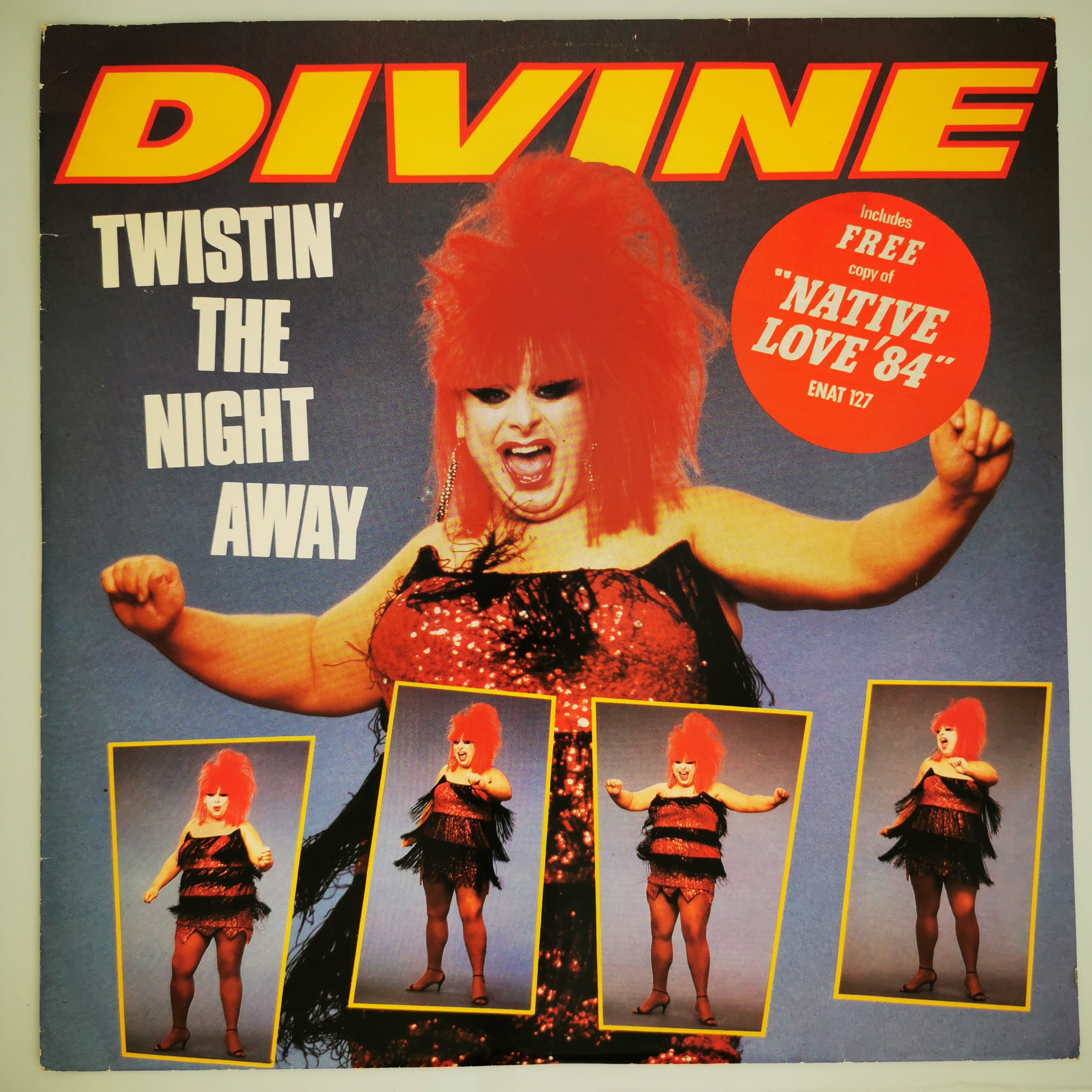 Divine – Twistin' The Night Away 12" Vinyl Single (Bouns Record)
