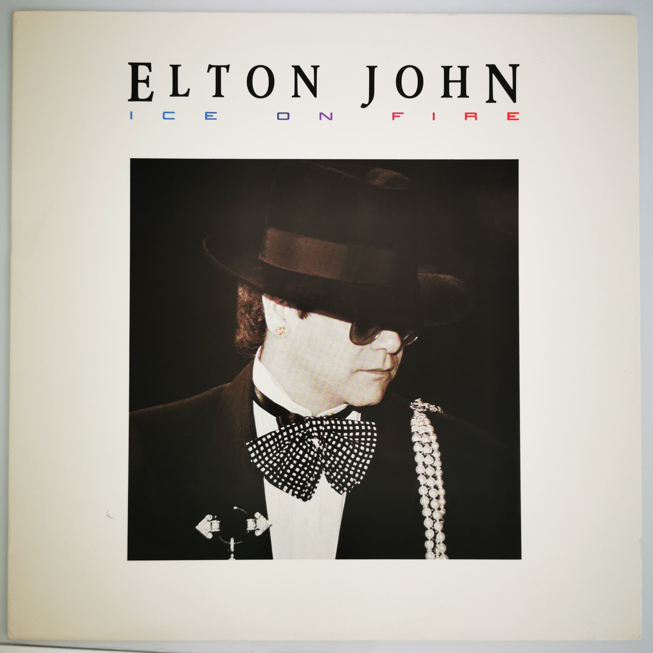 Elton John Ice On Fire Vinyl LP VG/VG