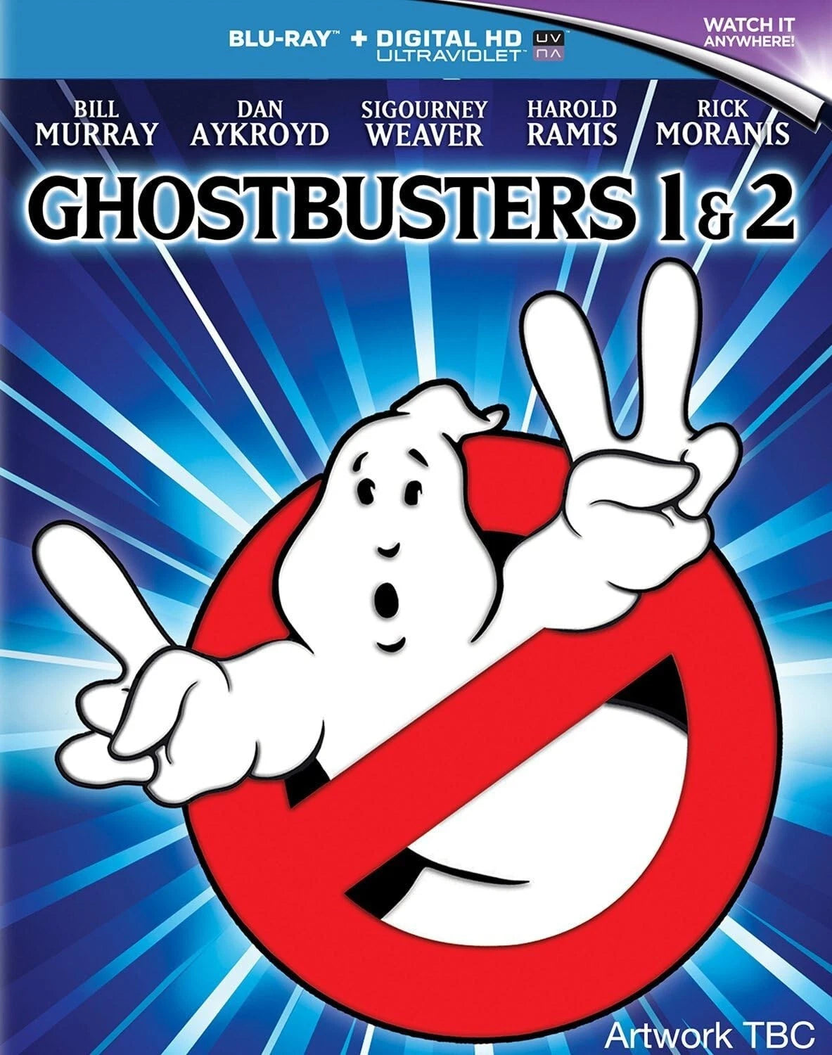 Ghostbusters 1 & 2 Blu-Ray (Used)