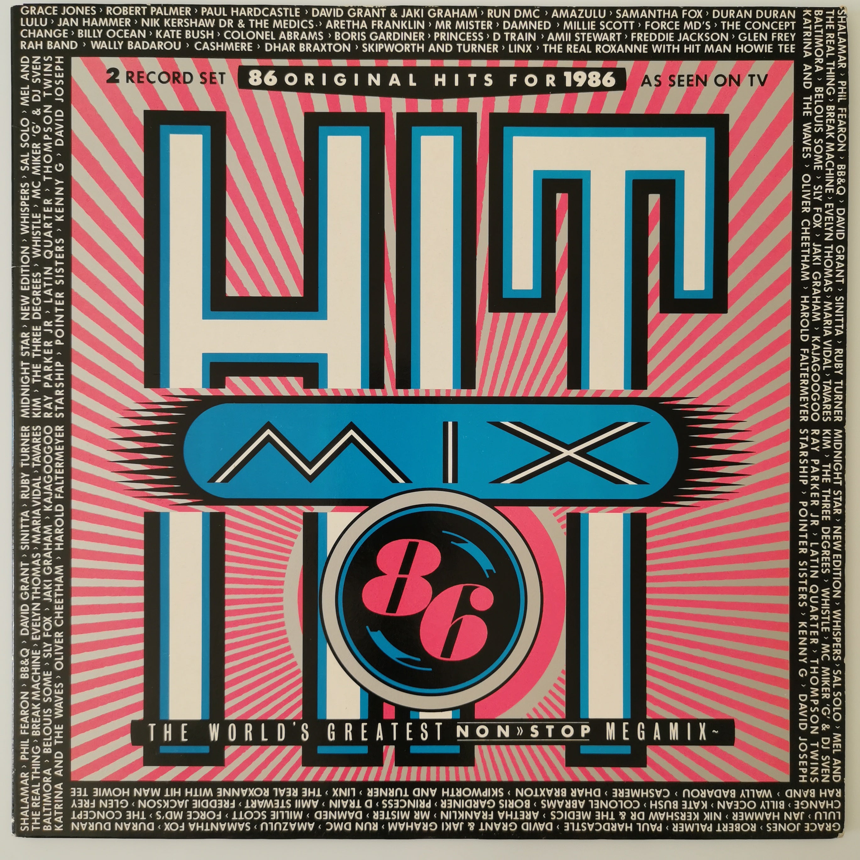 Hit Mix 86 Mix Double Vinyl LP