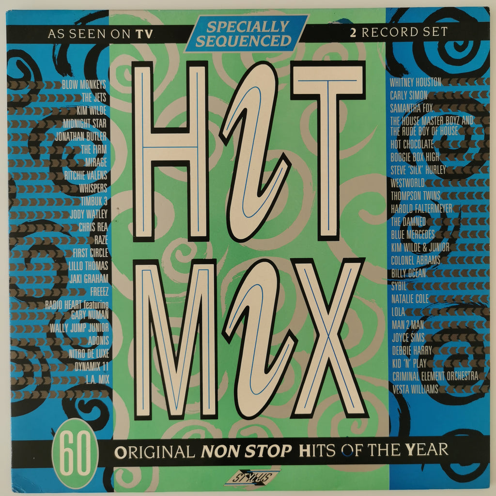 Hit Mix Non Stop Mix Double Vinyl LP 1987
