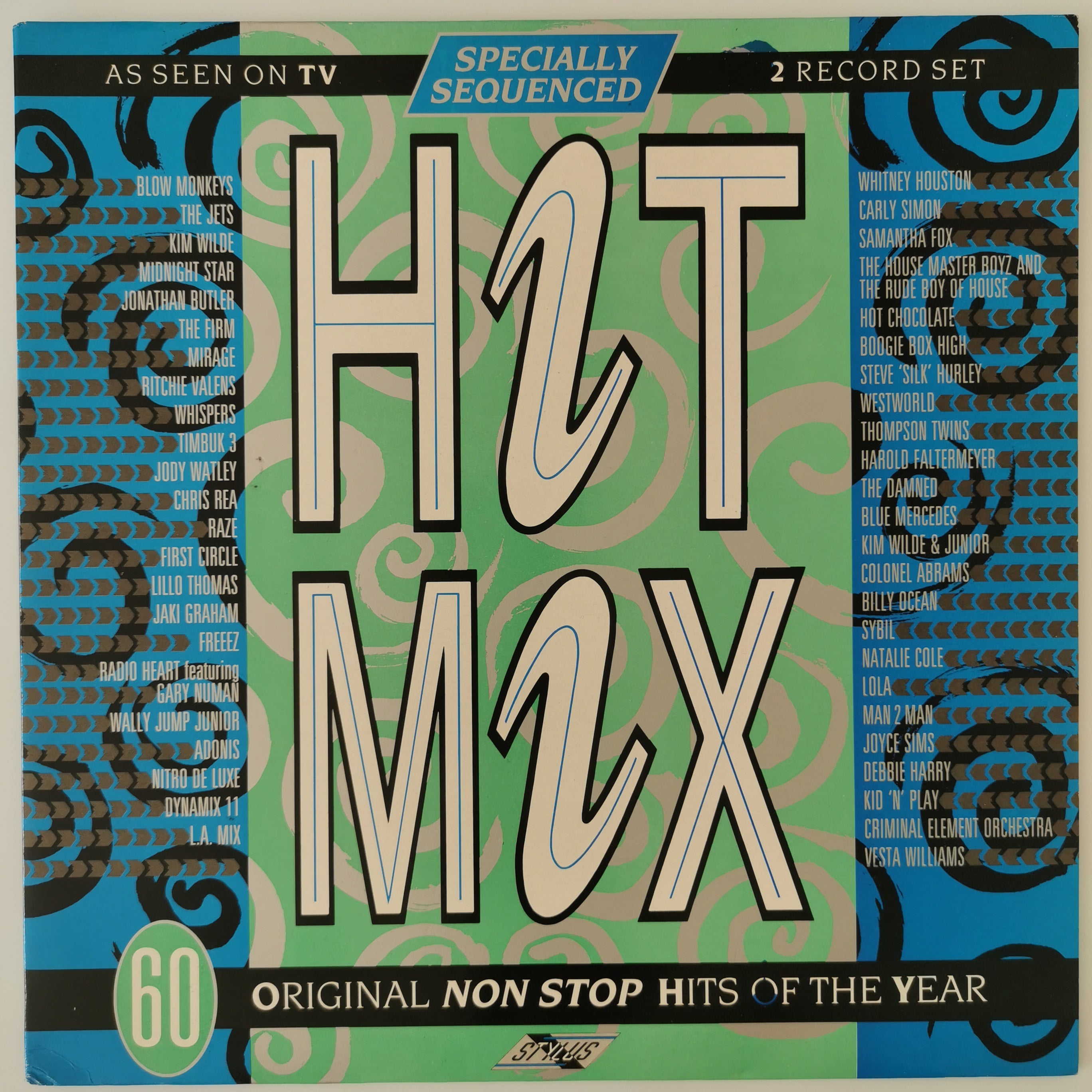 Hit Mix Non Stop Mix Double Vinyl LP 1987