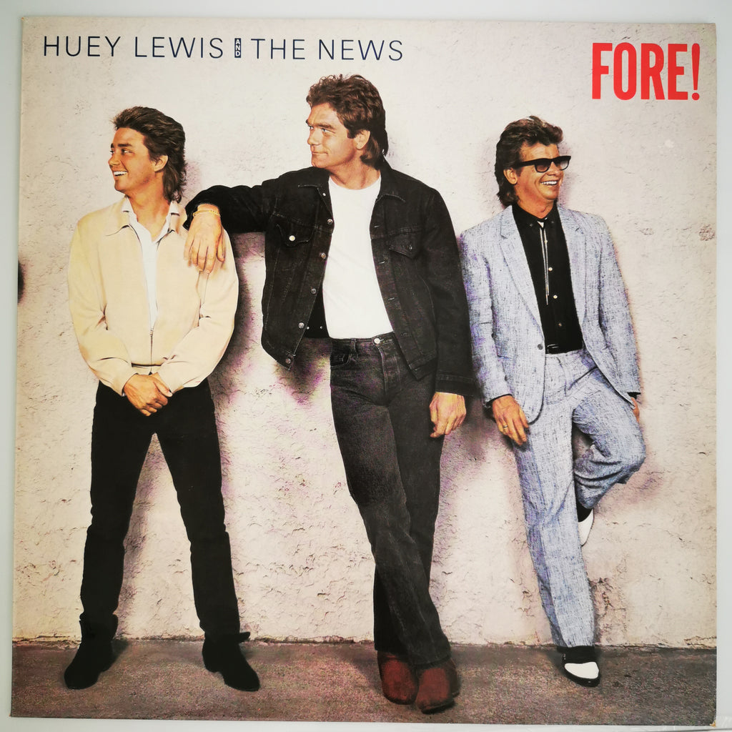 Huey Lewis & The News Fore! Vinyl LP VG+/VG+