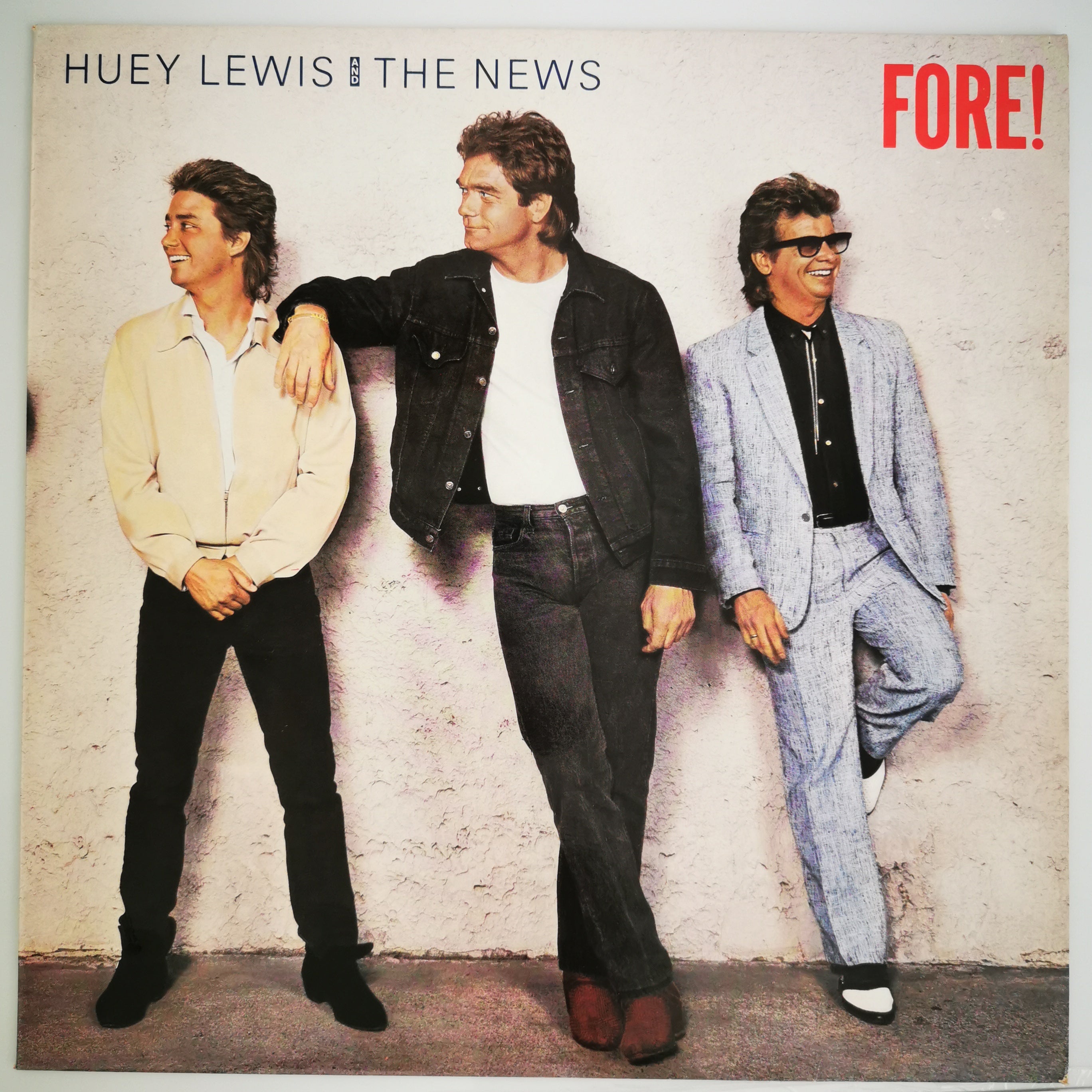 Huey Lewis & The News Fore! Vinyl LP VG+/VG+