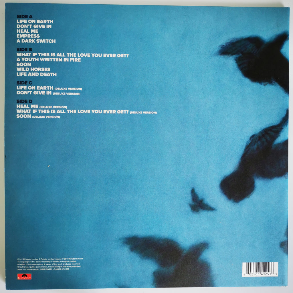 Snow Patrol Wildness - Blue & White Vinyl UK 2-LP vinyl Set