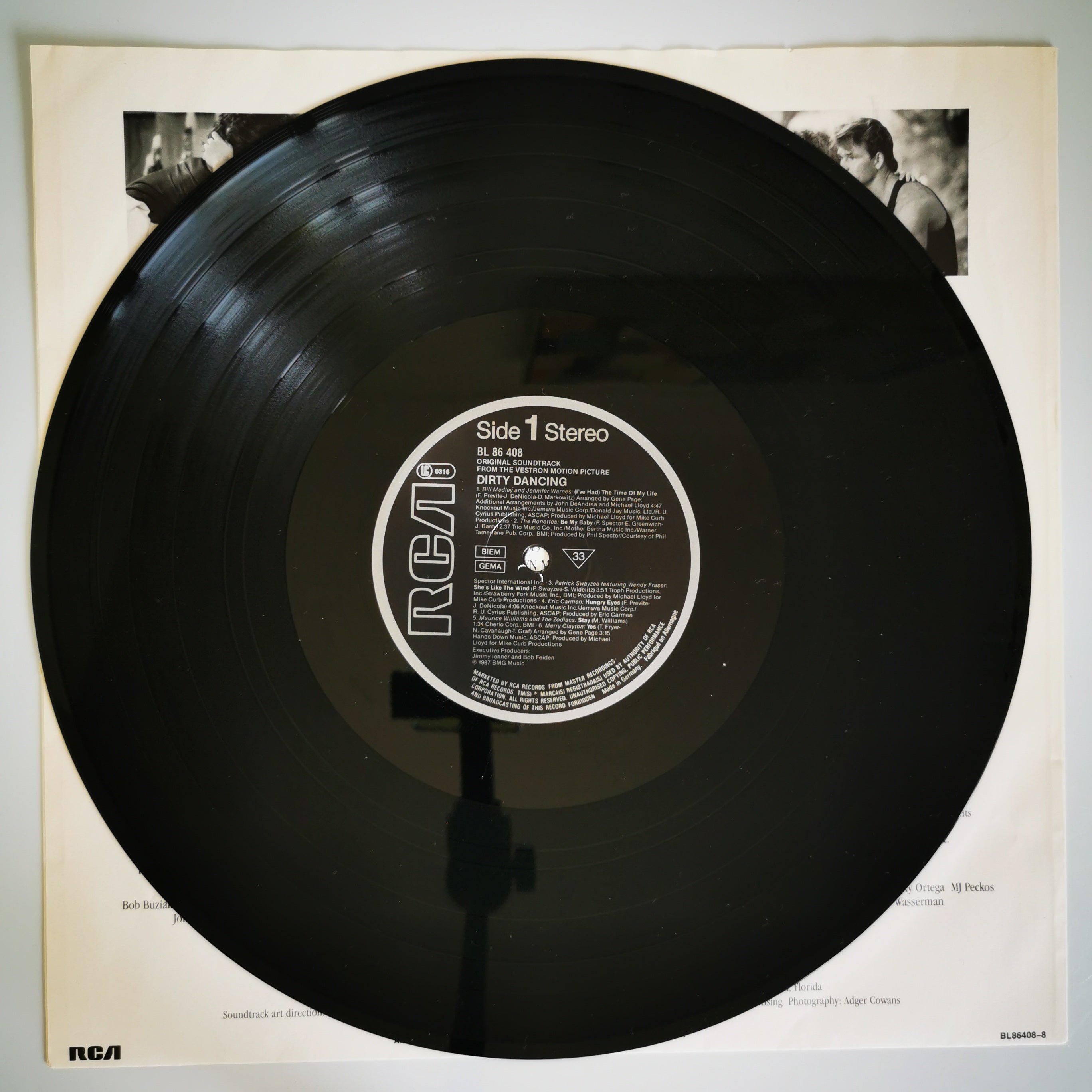 Dirty Dancing Soundtrack Viny LP Record