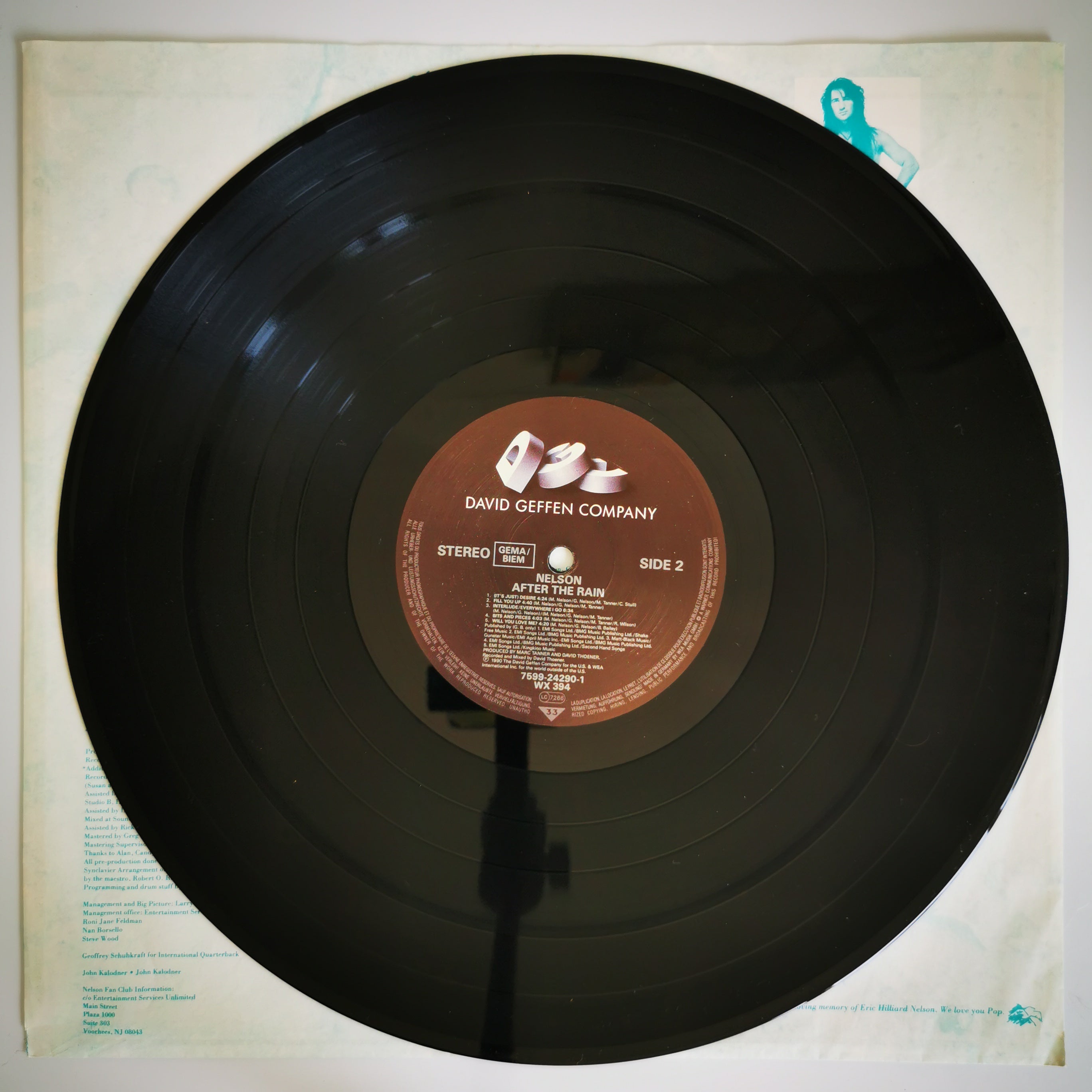Nelson After The Rain Vinyl LP Record 1990