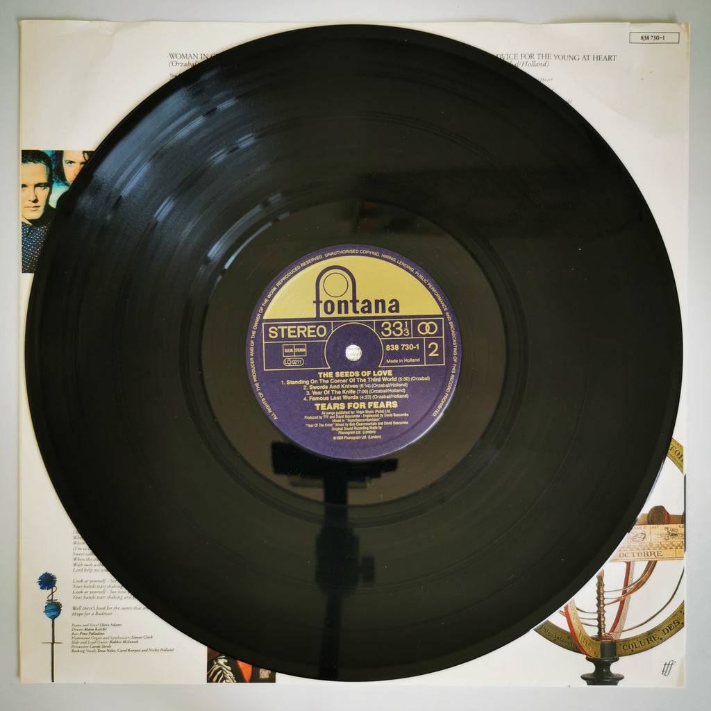Tears For Fears The Seeds Of Love Vinyl LP Record
