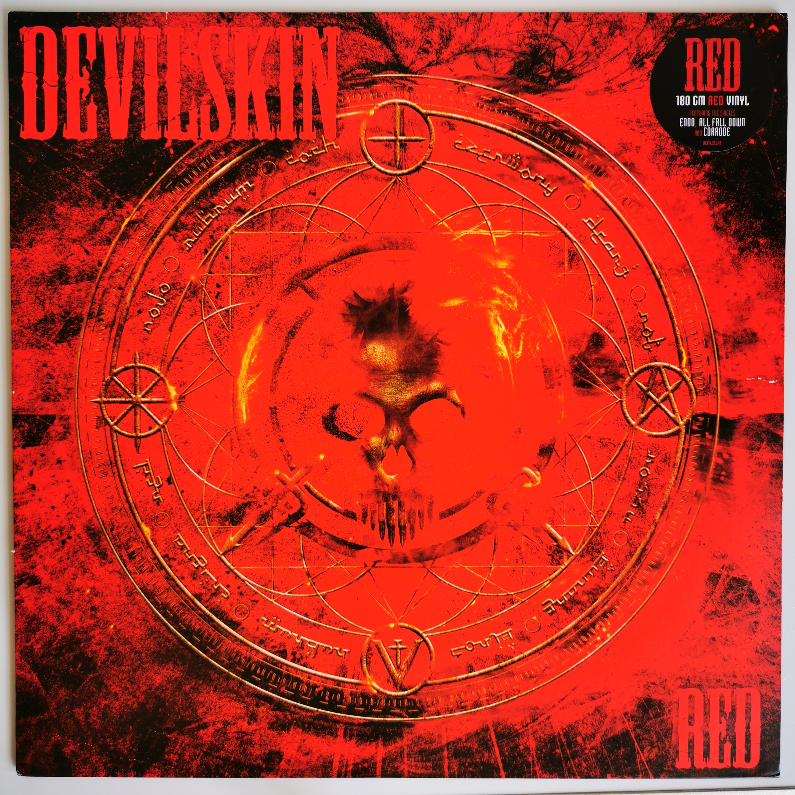 Devilskin Red Vinyl LP Record 2020