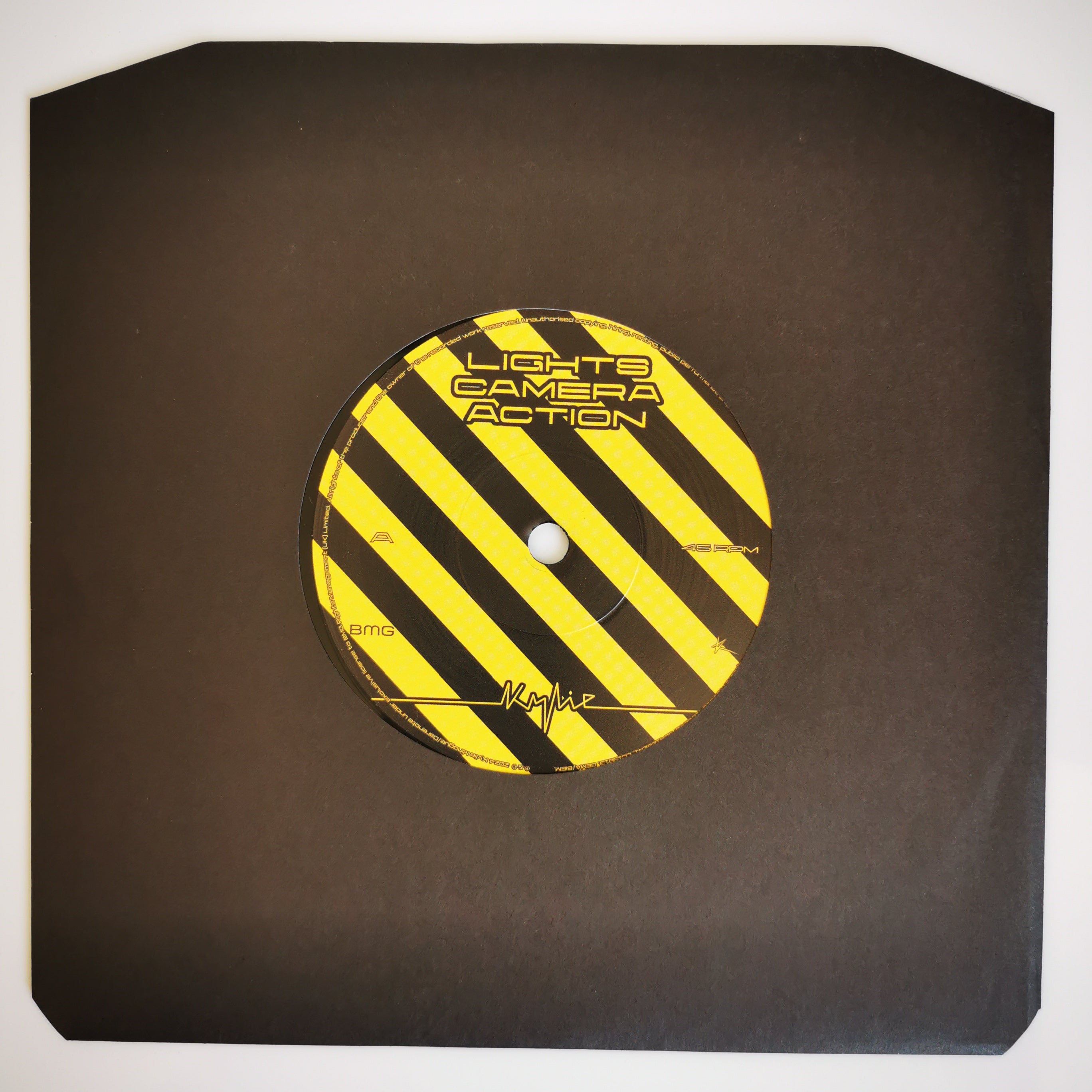Kylie Minogue Lights Camera Action 7" Vinyl Record