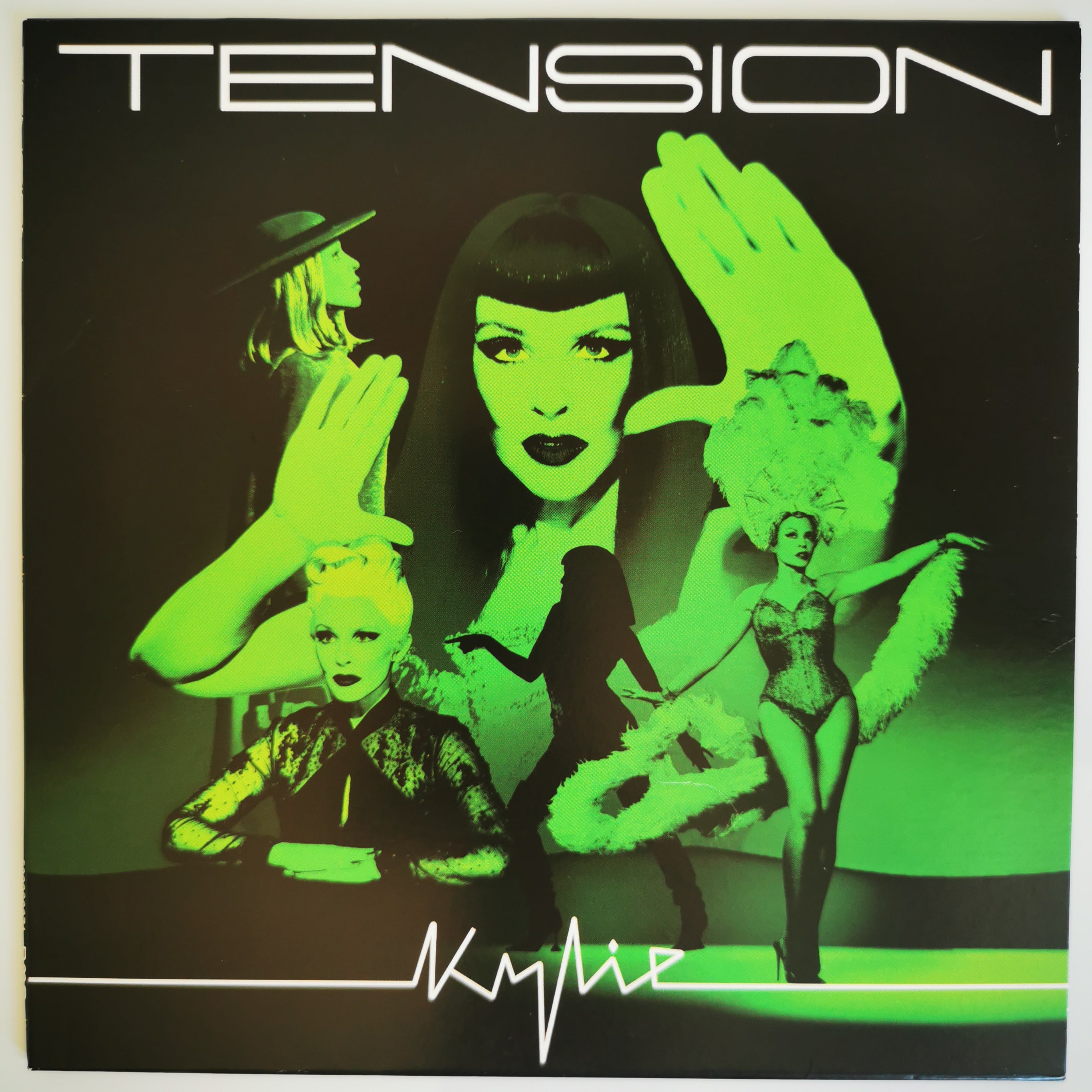 Kylie Minogue Tension luminous Green 7" Vinyl Record