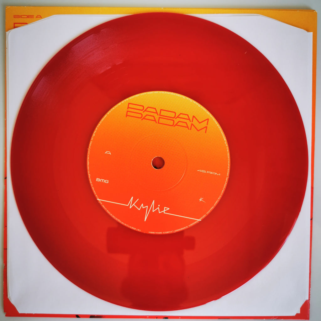 Kylie Minogue Padam Padam Red 7" Vinyl Record