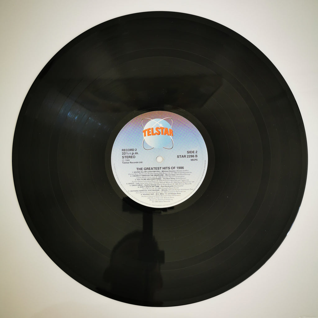 The Greatest Hits Of 1986 Double Vinyl LP Record