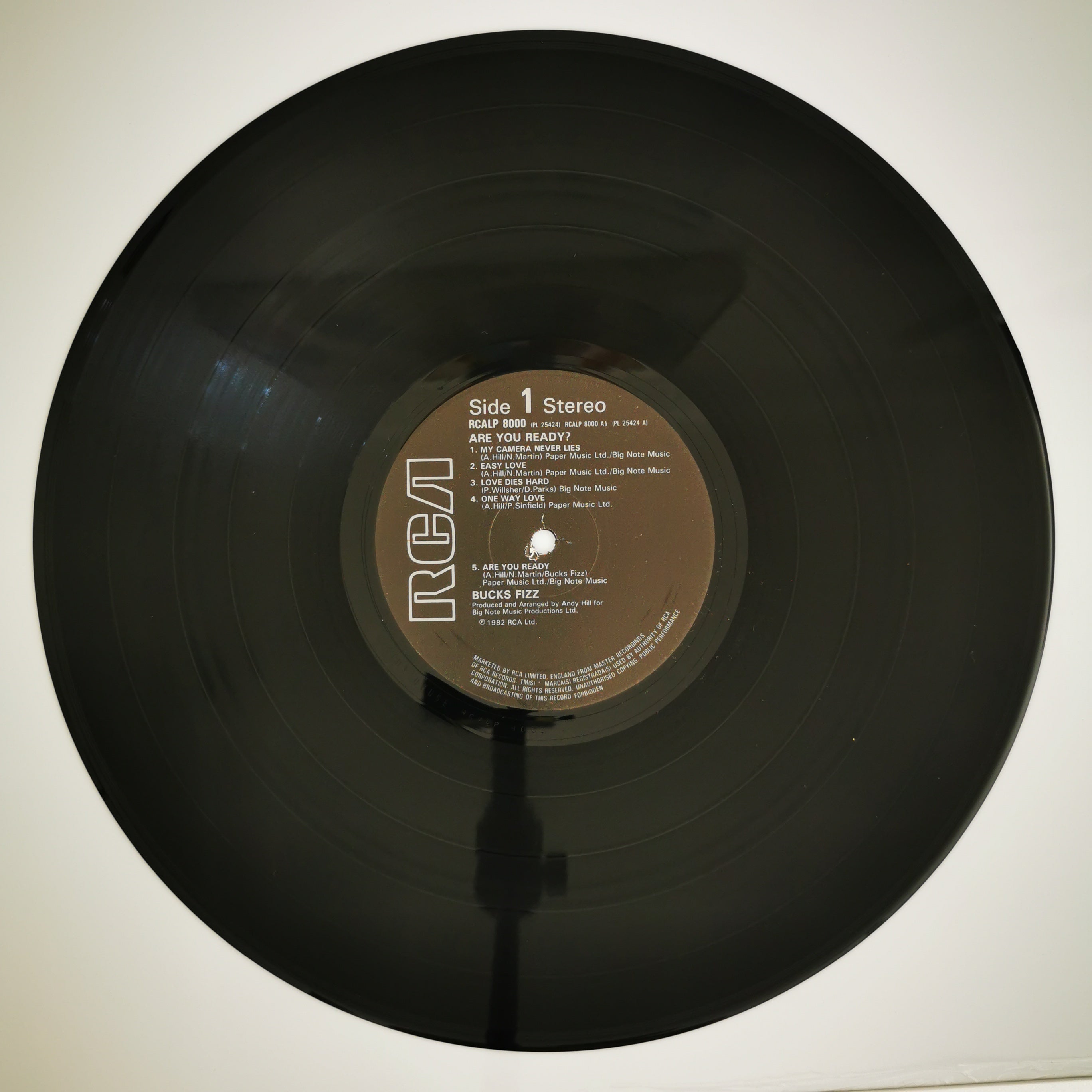 Bucks Fizz Are You Ready Vinyl LP Record