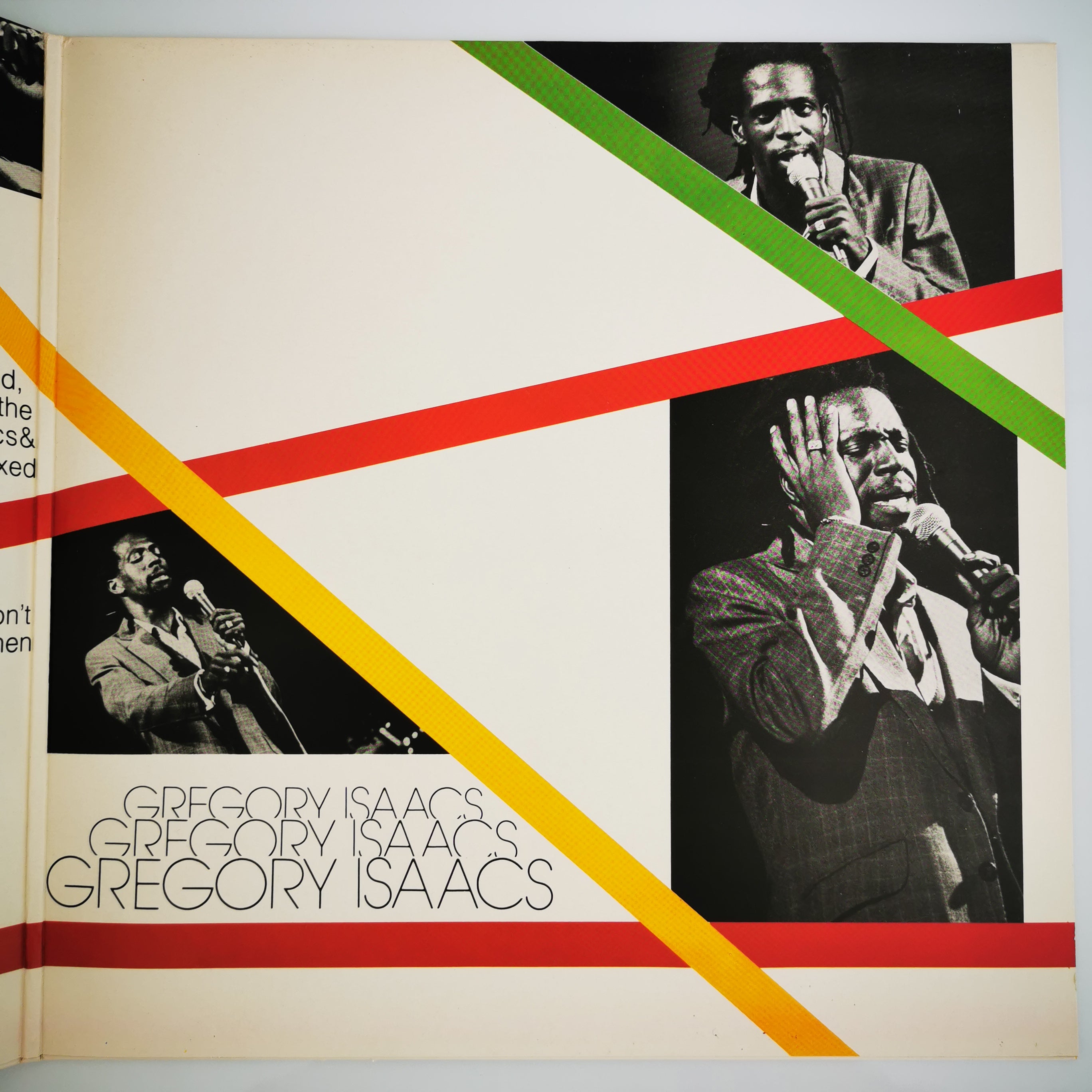 Gregory Isaacs Lovers' Rock Double Vinyl LP Record