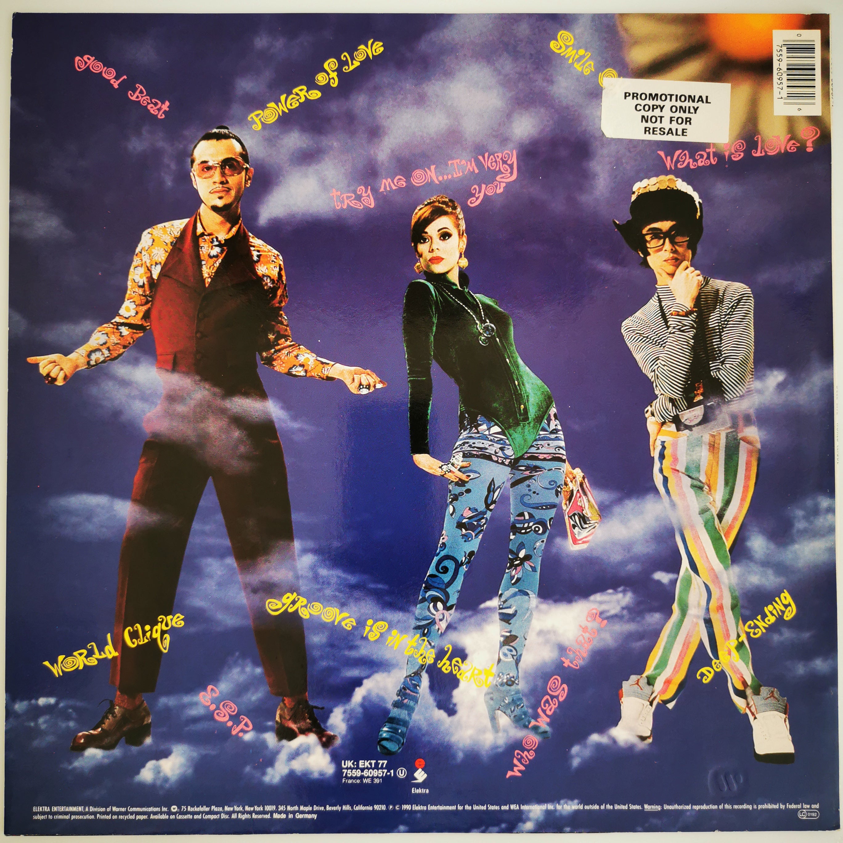 Deee-Lite World Clique Vinyl LP First Pressing Record