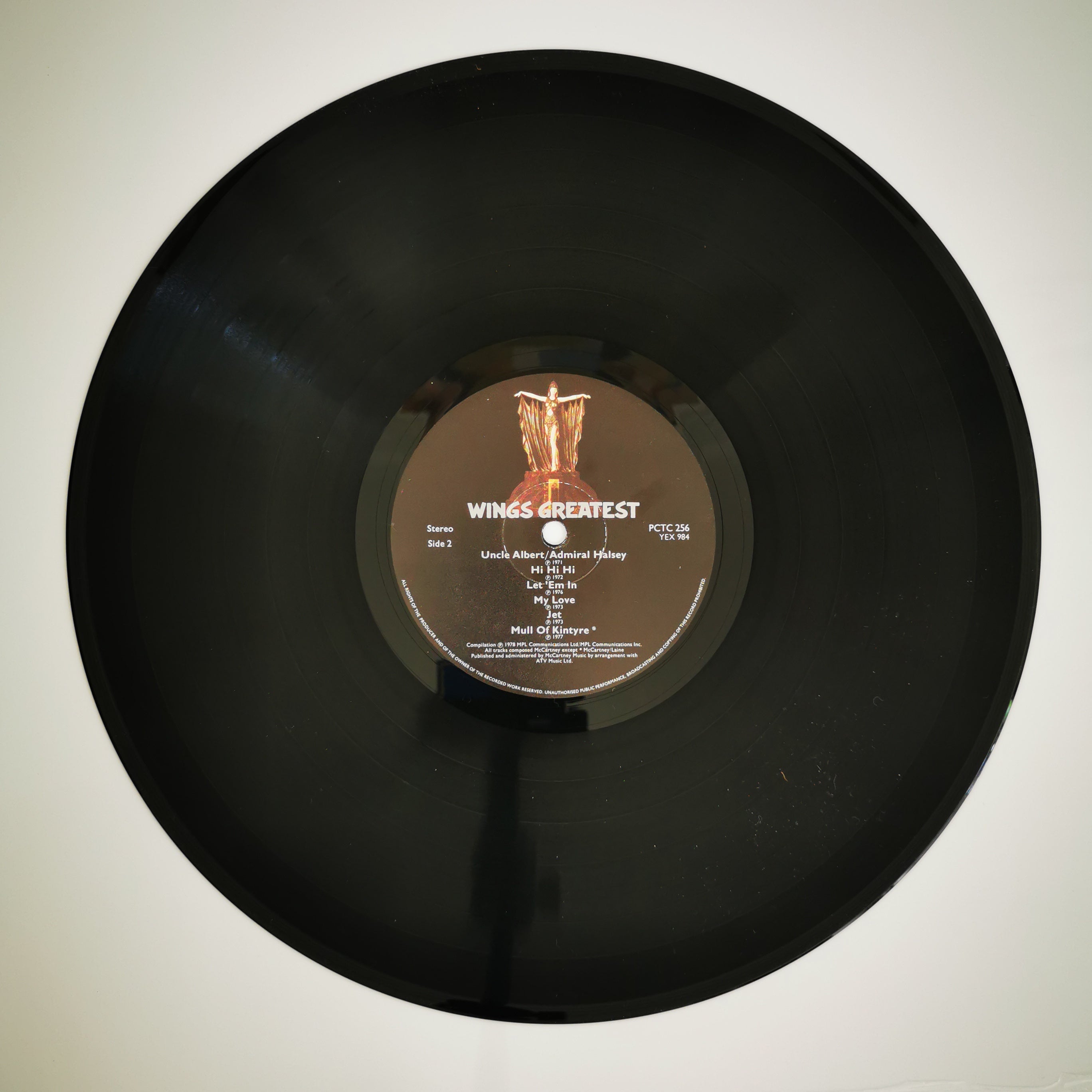 Paul McCartney and Wings Wings Greatest Vinyl LP