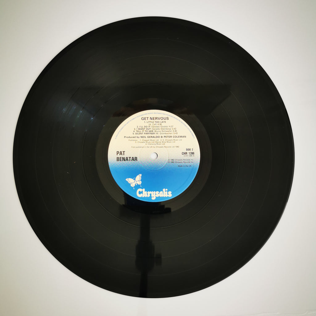 Pat Benatar Get Nervous Vinyl LP Record