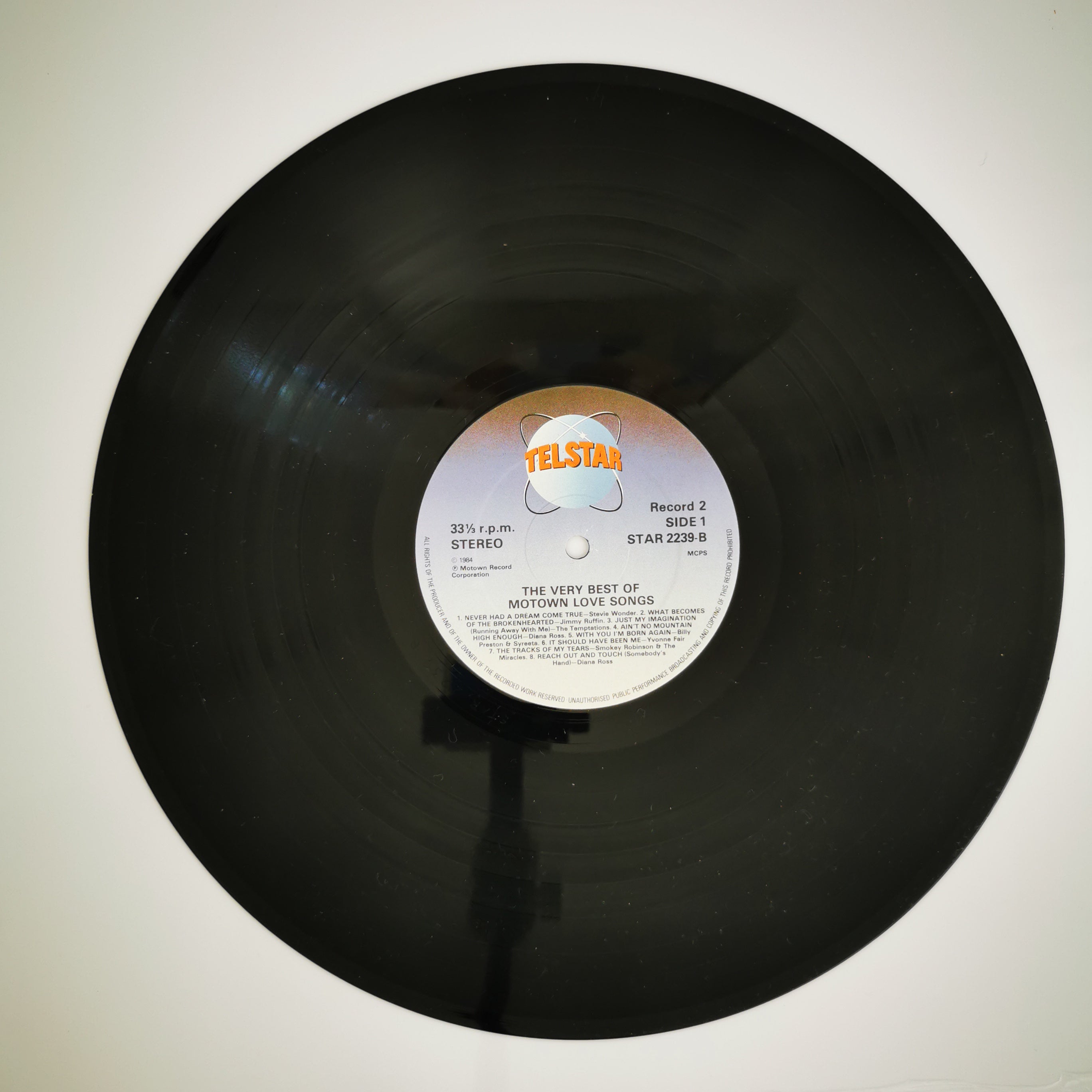 The Very Best Of Motown Love Songs Volume 2 Vinyl LP