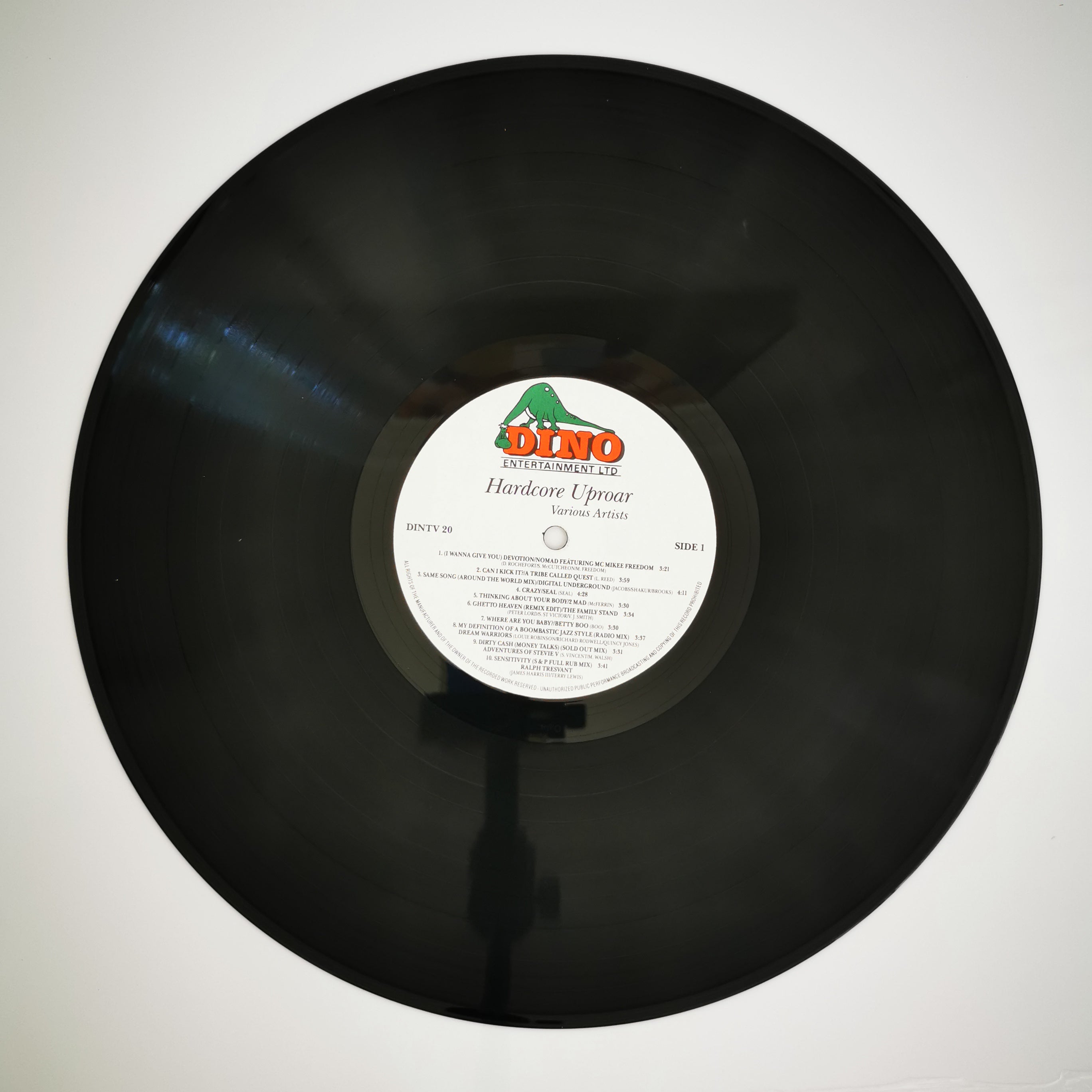 Hardcore Uproar Dance Vinyl LP Record 1991