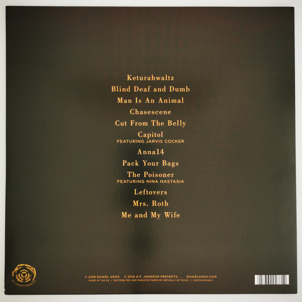 Daniel Knox – Chasescene Vinyl LP Gold Record