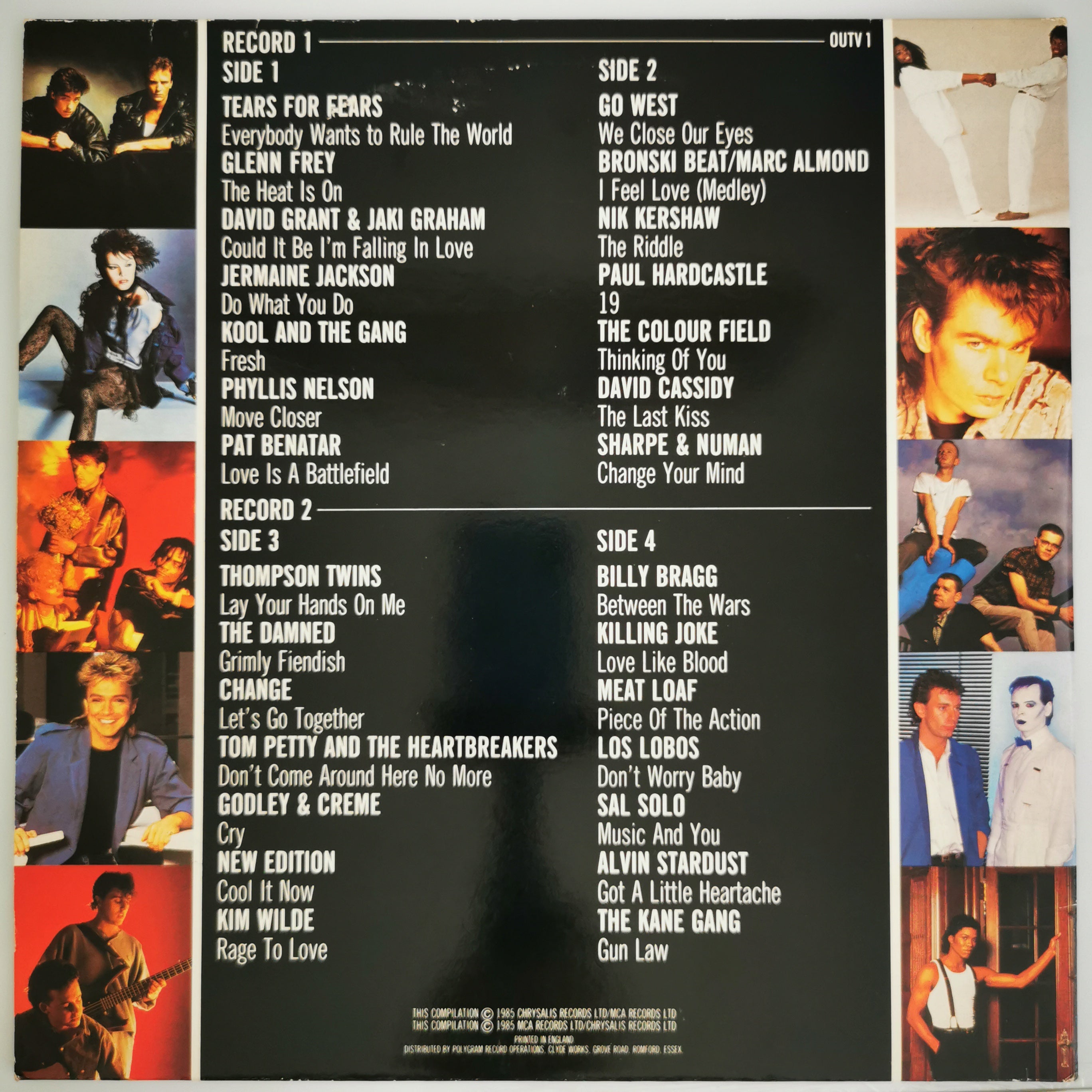 Out Now Hit Compilation Double LP Record 1985