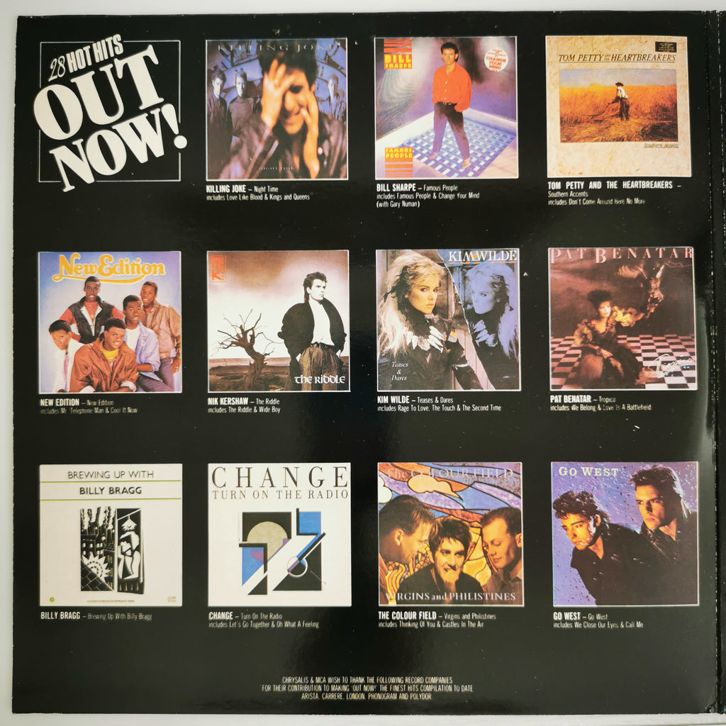 Out Now Hit Compilation Double LP Record 1985