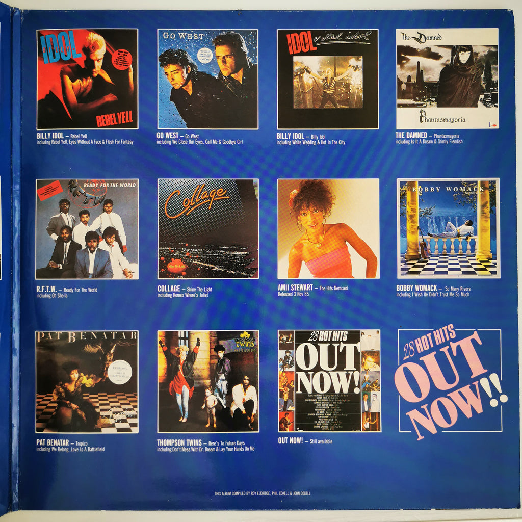 Out Now 2 Hits Compilation Double LP Record 1985