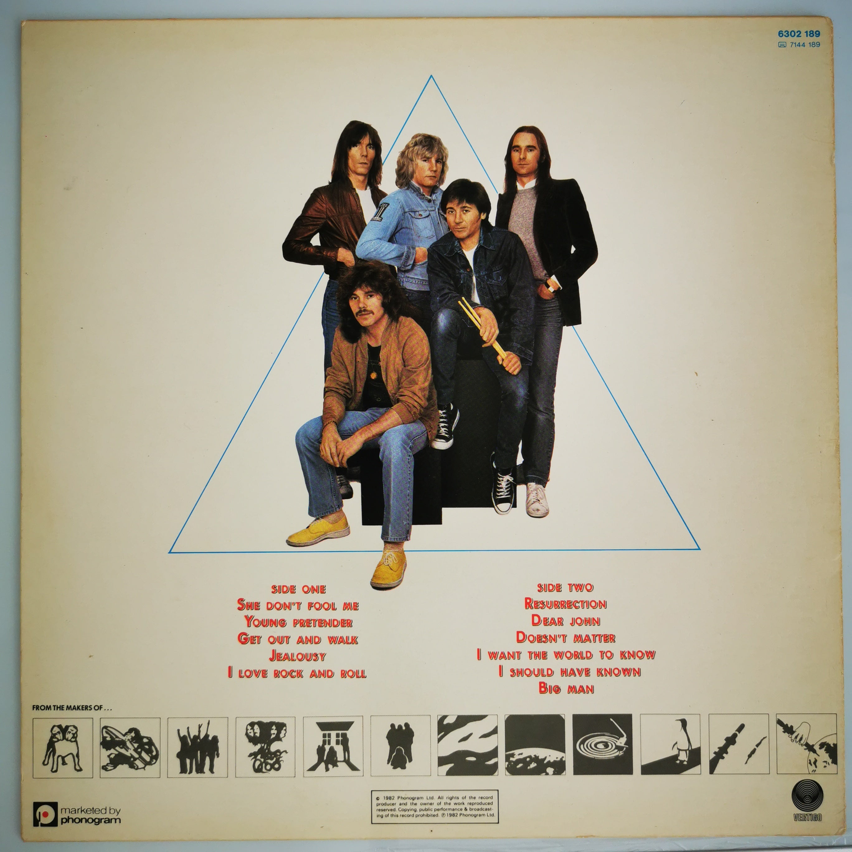 Status Quo – 1982 Vinyl LP Record