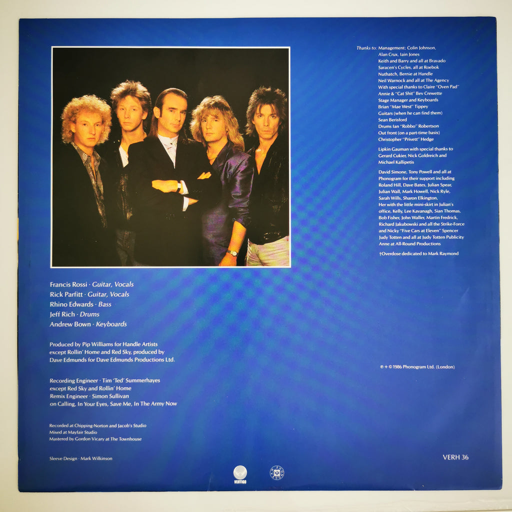 Status Quo – In The Army Now Vinyl LP Record