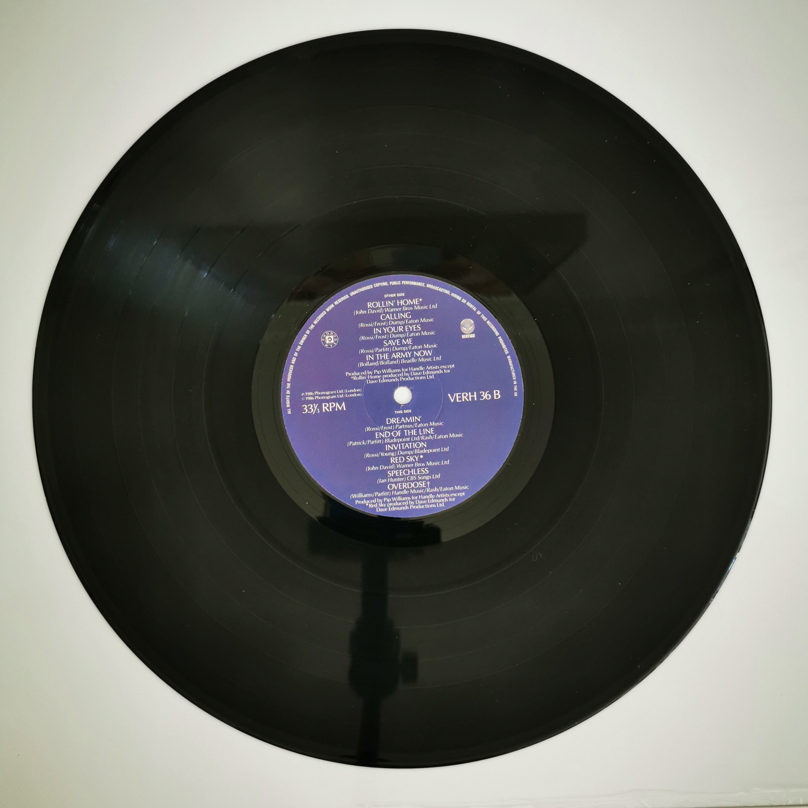 Status Quo – In The Army Now Vinyl LP Record