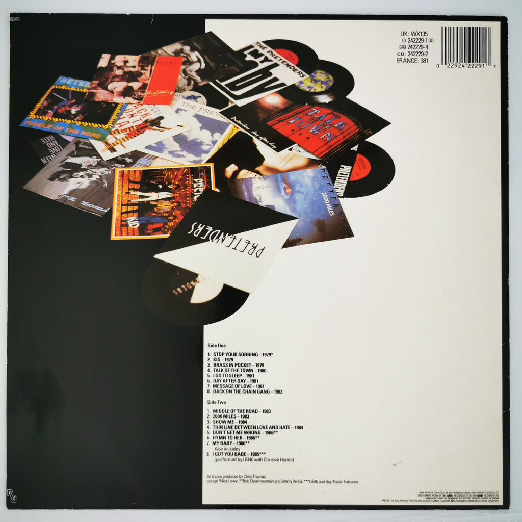Pretenders The Singles Vinyl LP Record