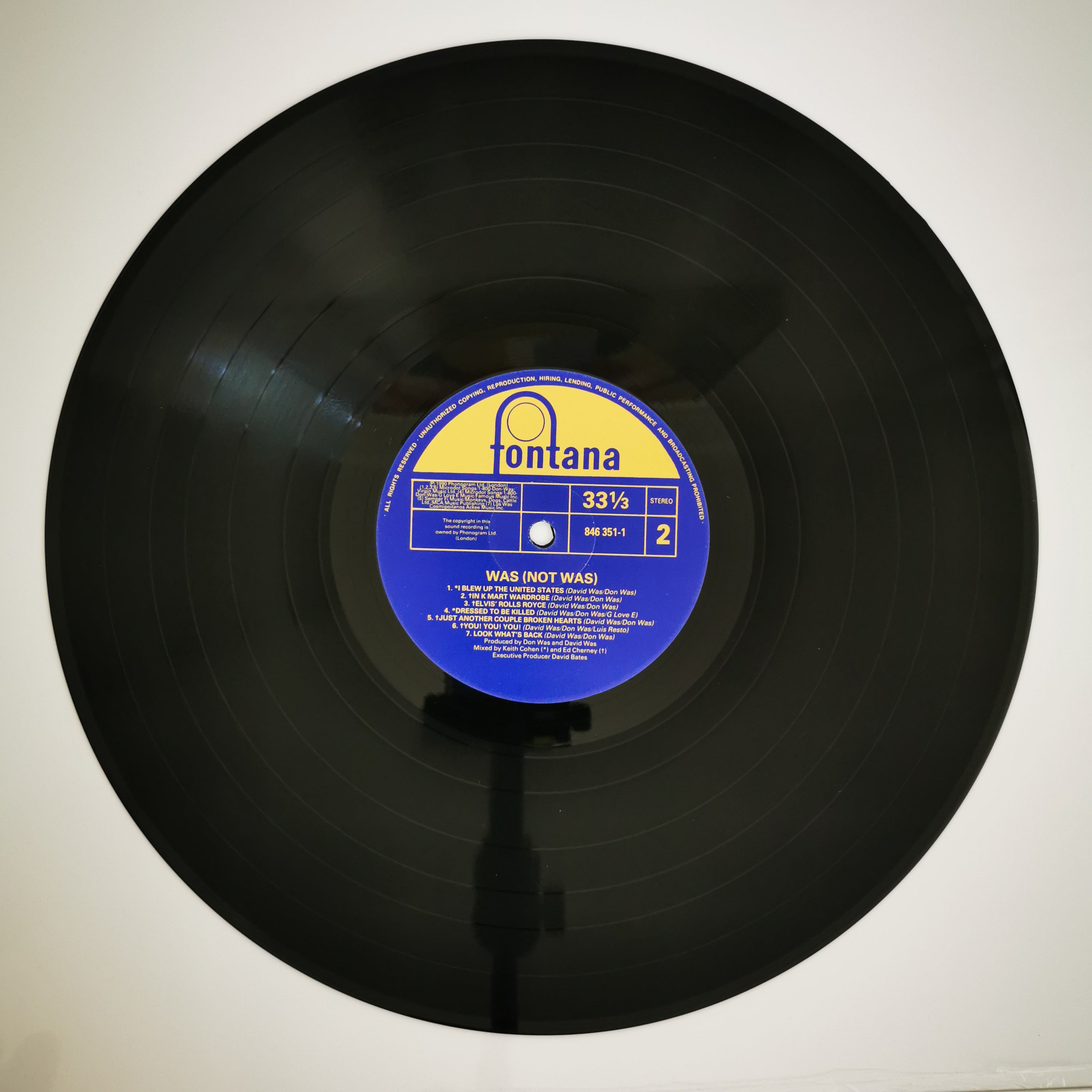 Was (Not Was) Are You Okay? Vinyl LP Record