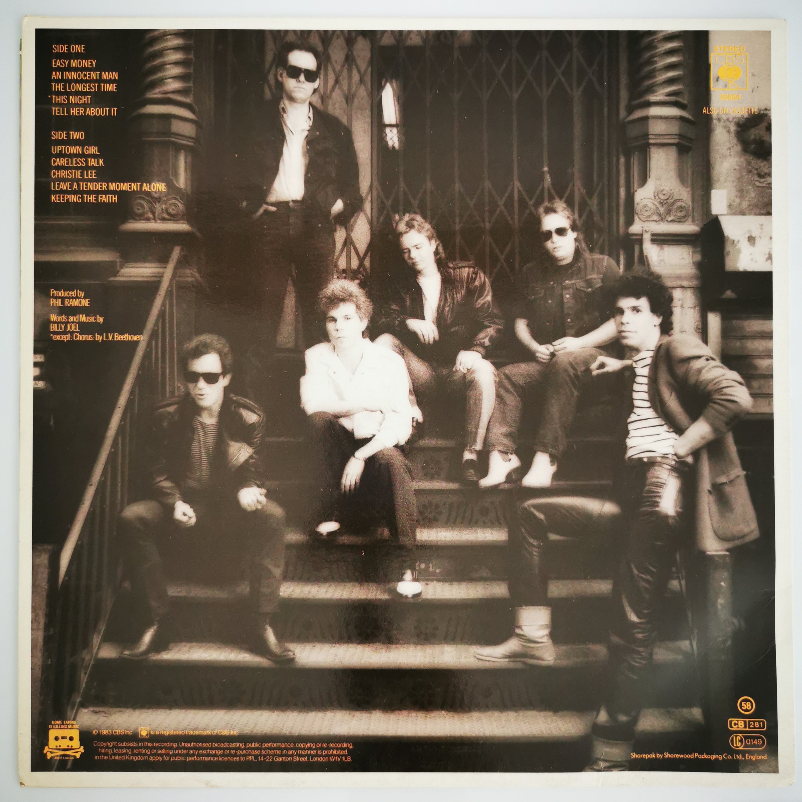 Billy Joel An Innocent Man UK Vinyl LP Record