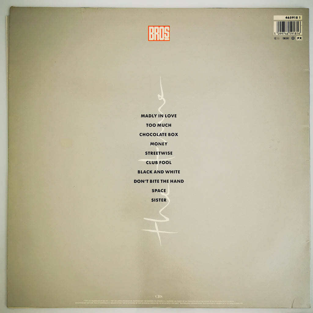 Bros The Time Vinyl LP Record