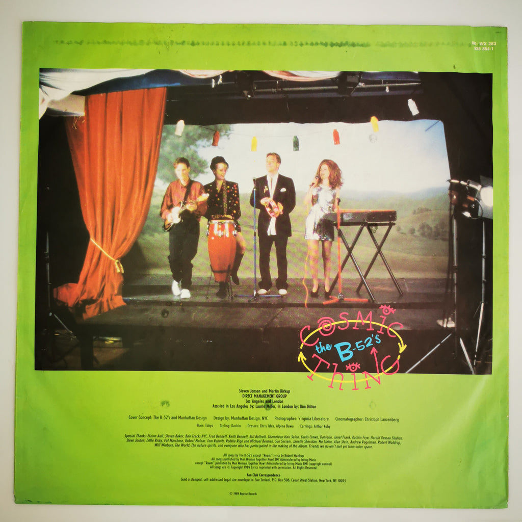 The B-52's Cosmic Thing Vinyl LP Record