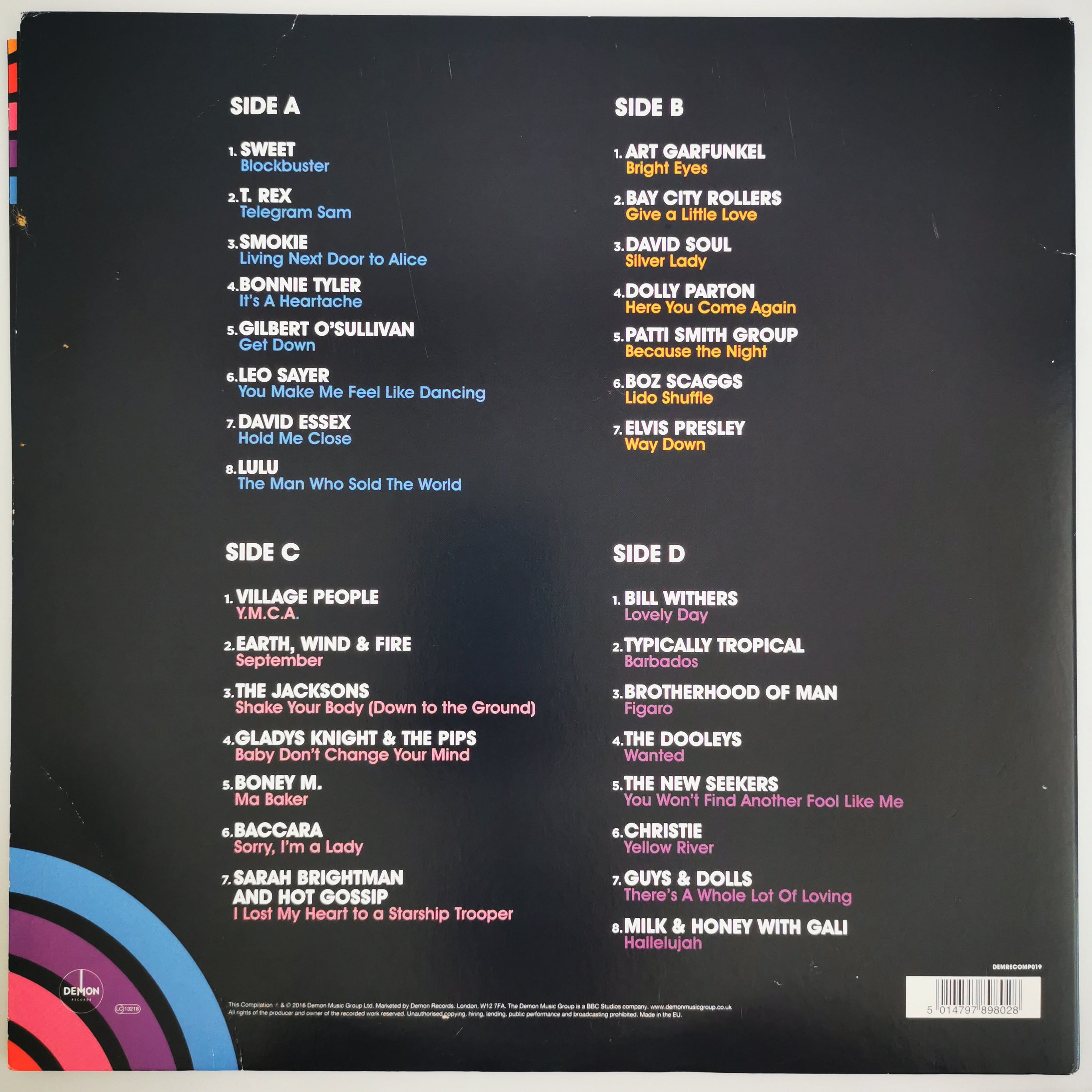 The 70s Pop Annual Double Vinyl LP Record