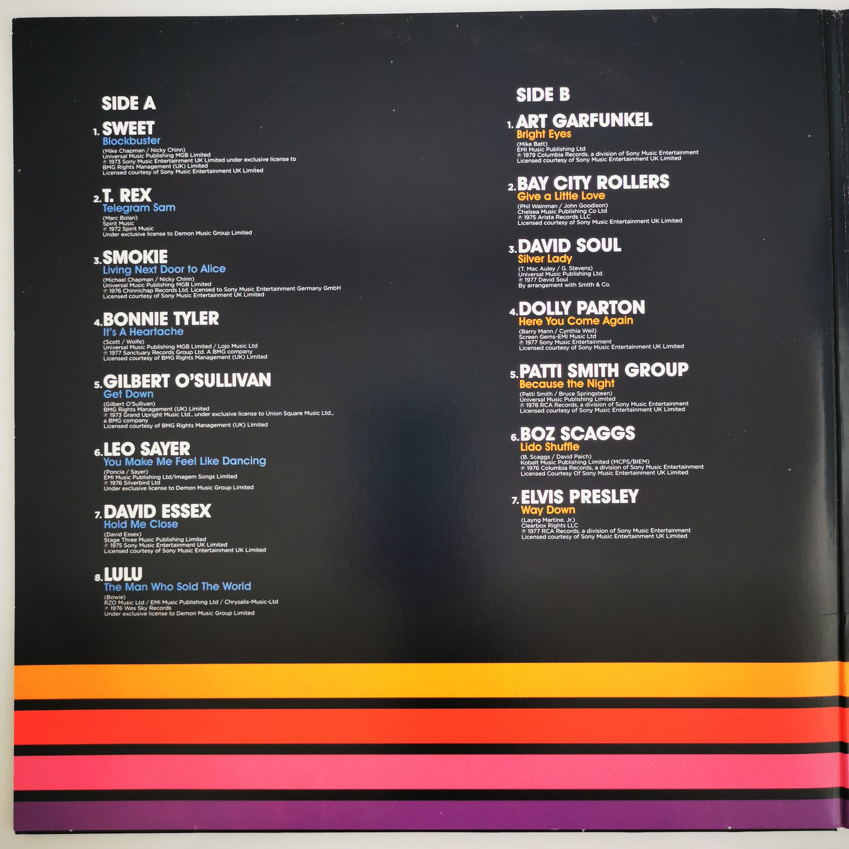 The 70s Pop Annual Double Vinyl LP Record