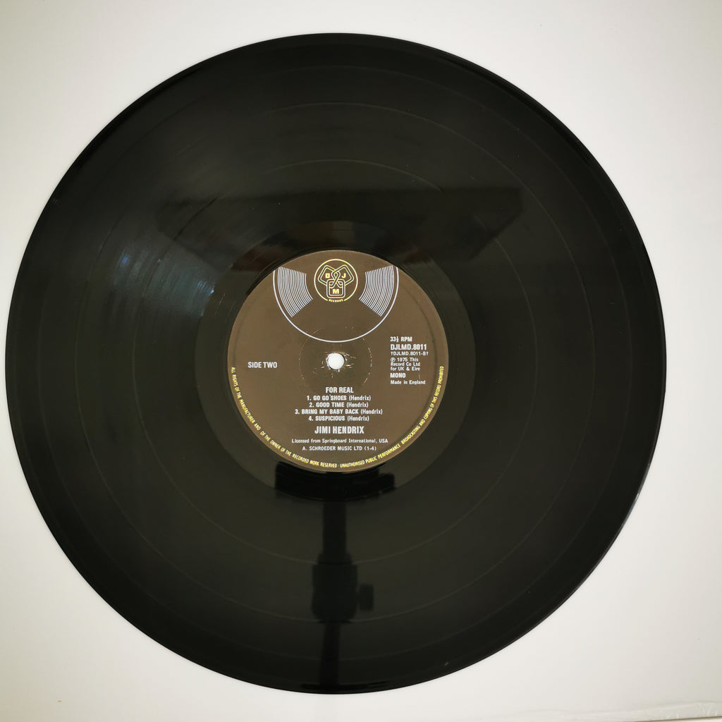 Jimi Hendrix For Real Double Vinyl LP Record