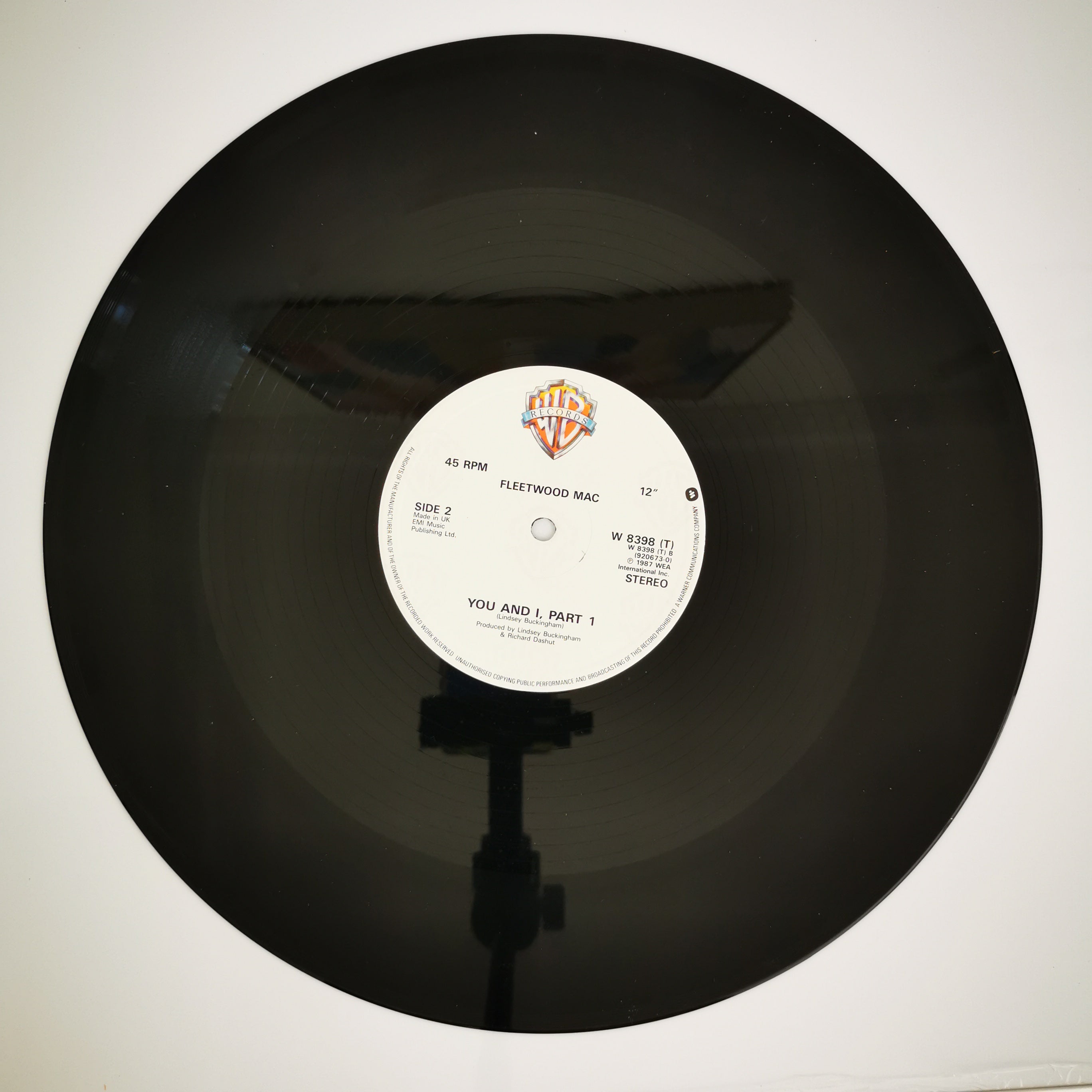 Fleetwood Mac Big Love 12" Vinyl Single Record