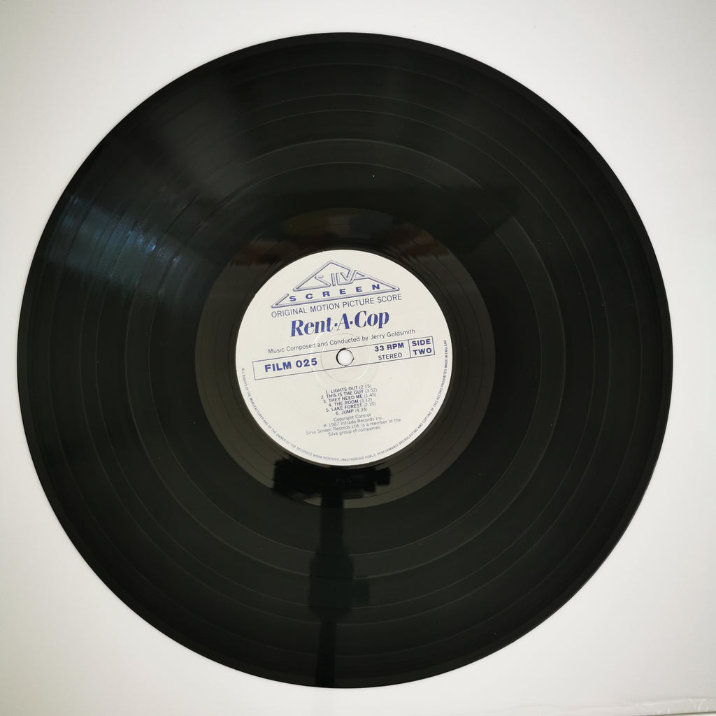 Jerry Goldsmith Rent-A-Cop Movie Soundtrack Vinyl Record